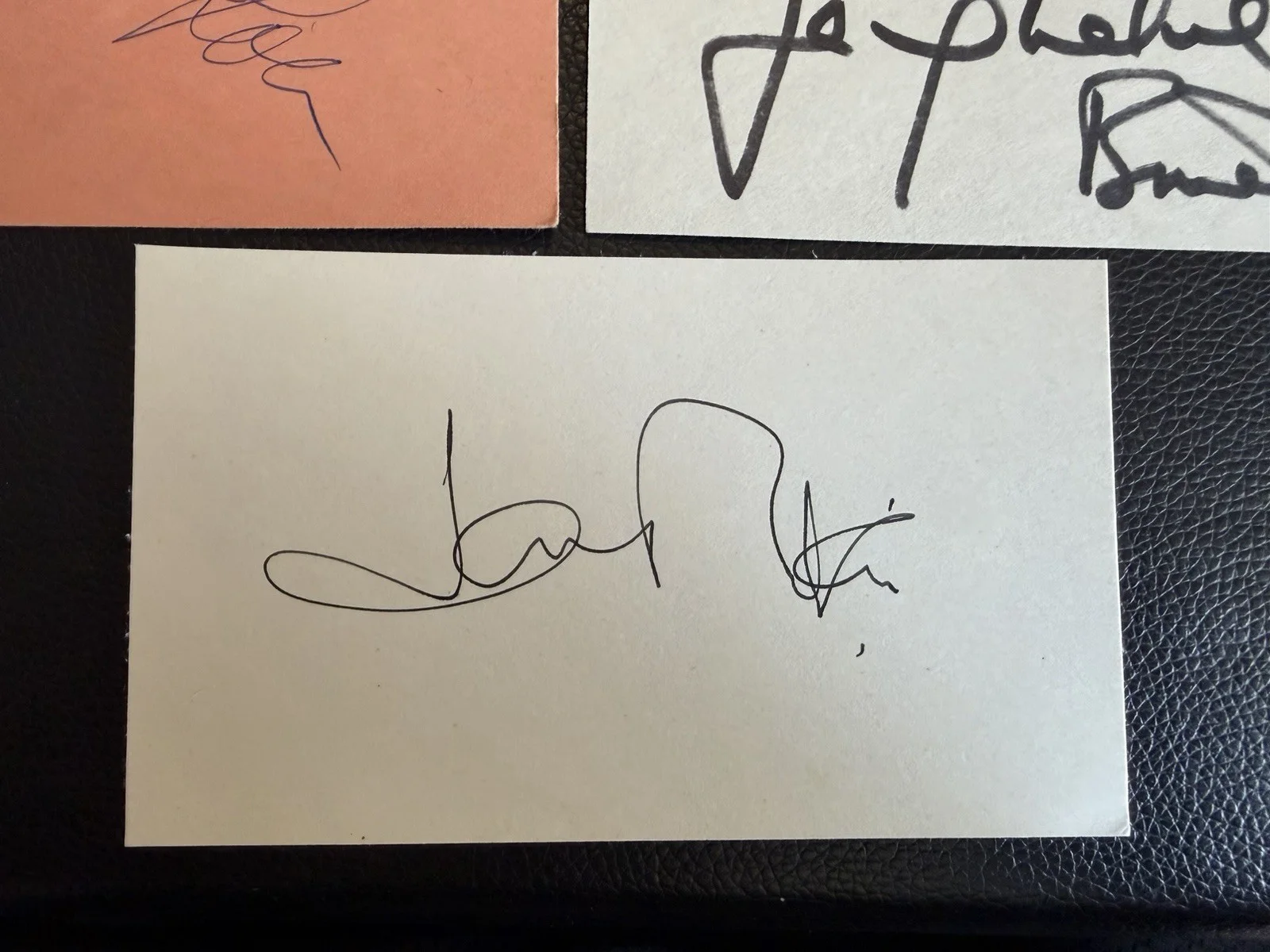 Sophia Loren Jane Birkin Jacqueline Bisset Signed 3x5 Card Autograph Lot, изображение 4