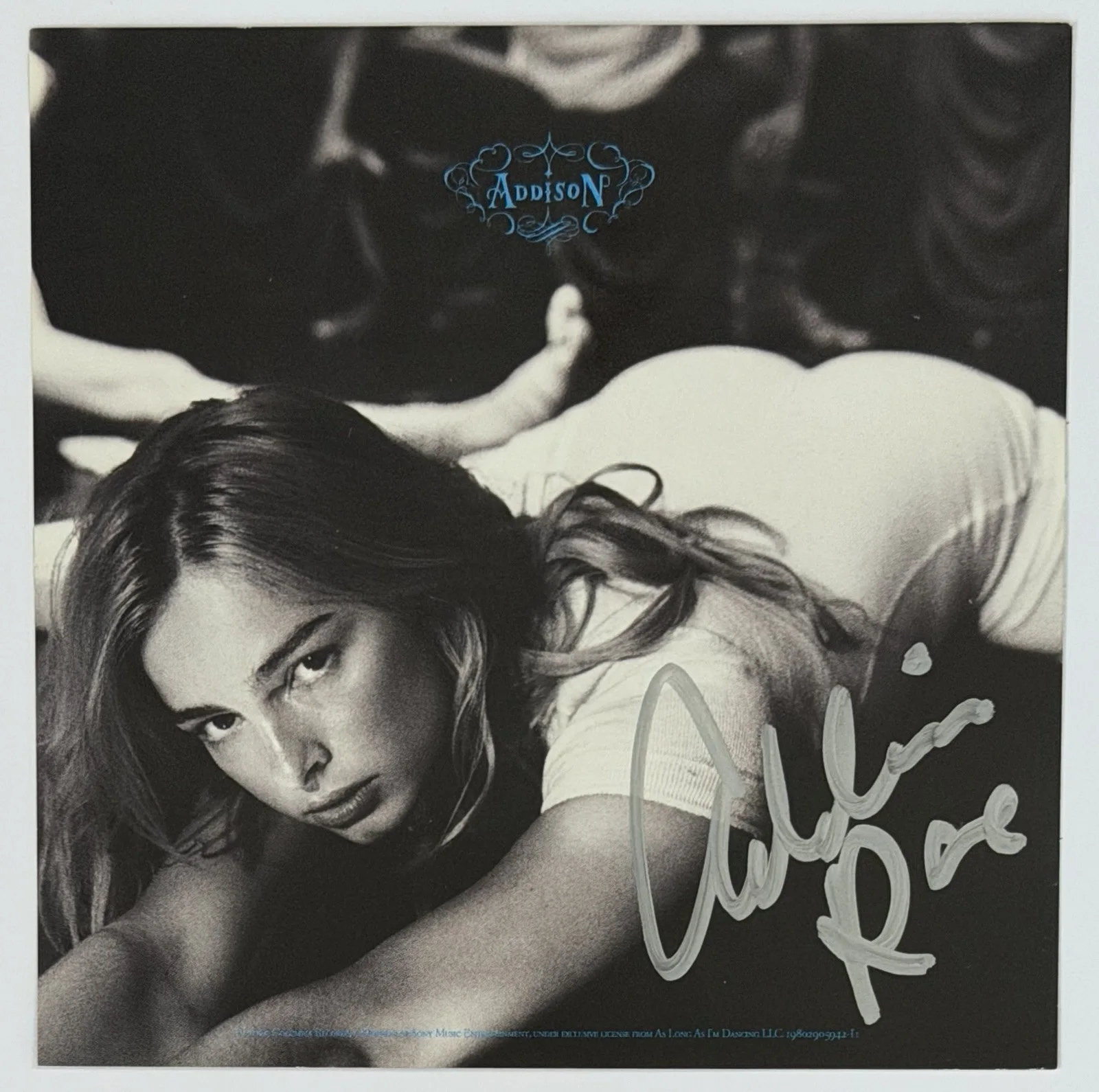 ADDISON RAE SIGNED ALBUM ART CARD AUTOGRAPH PHOTOGRAPH & CD BAS BECKETT COA, image 2
