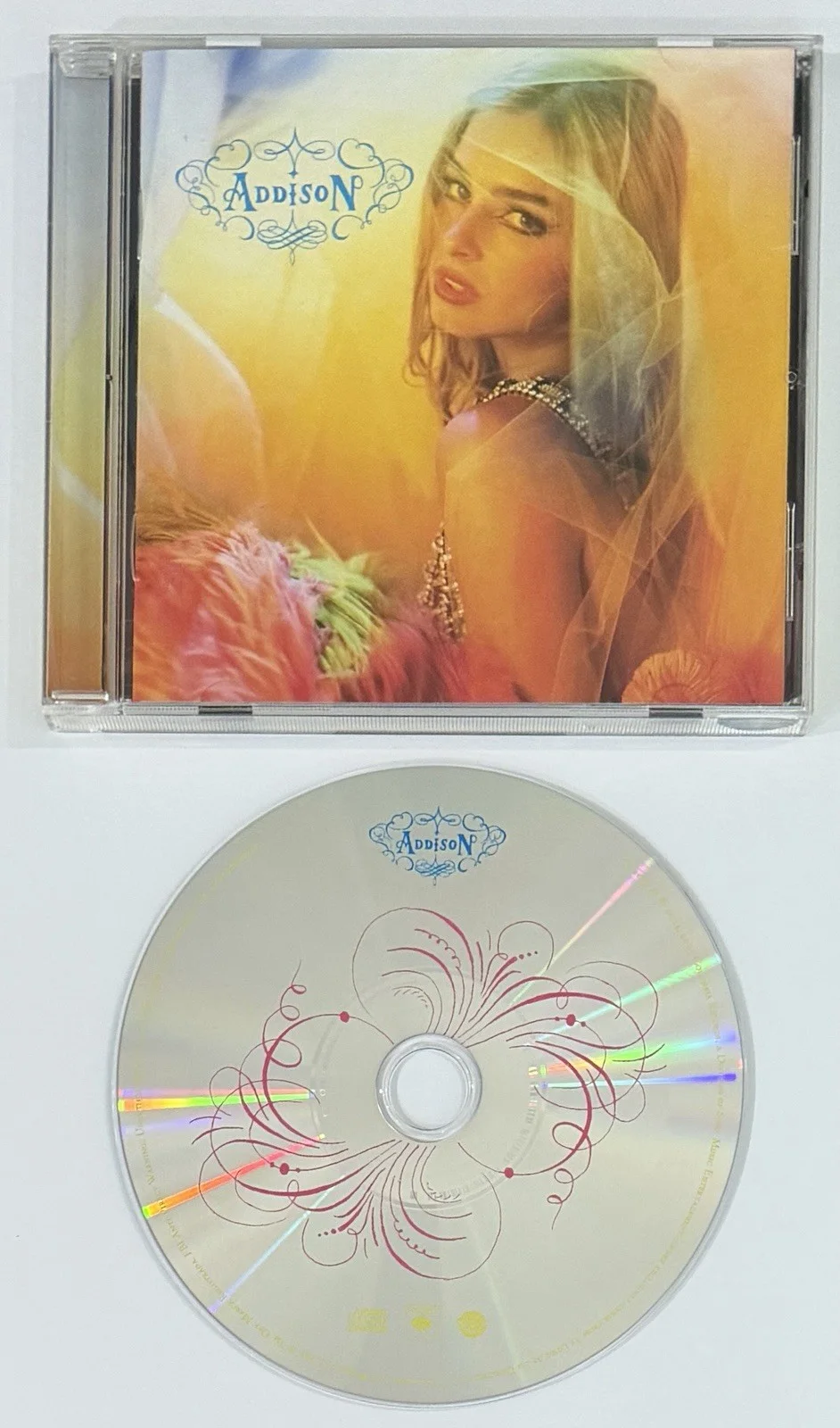 ADDISON RAE SIGNED ALBUM ART CARD AUTOGRAPH PHOTOGRAPH & CD BAS BECKETT COA, image 4