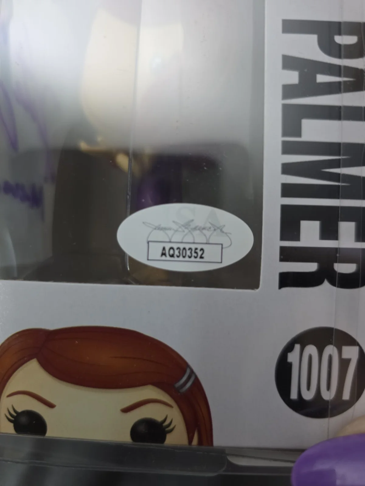 Kate Flannery — Kate Flannery signed Funko Pop The Office 1007 W/ JSA COA Autograph Inscribed, изображение 2
