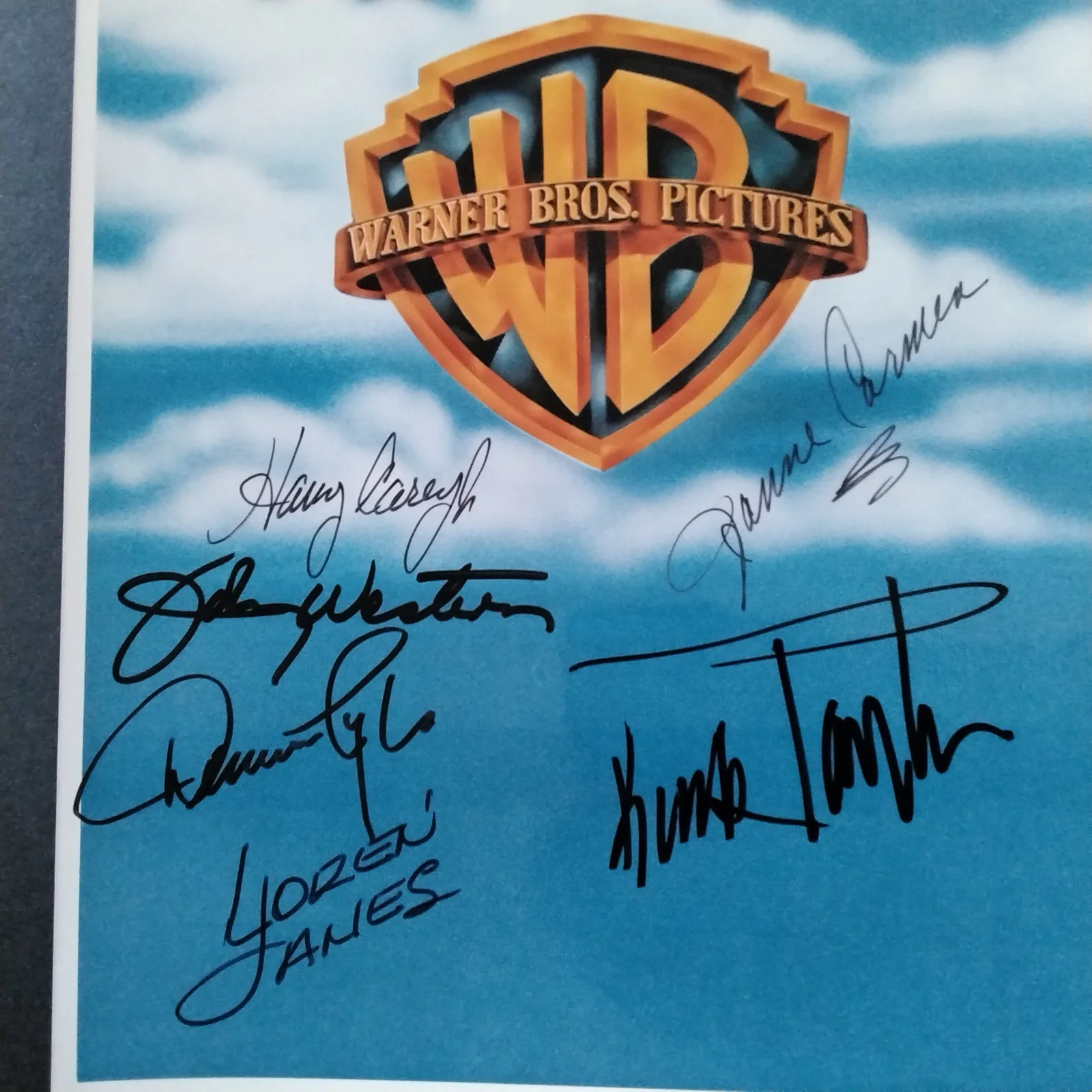 7 Film TV Actors SIGNED Photo Jeanne Carmen Johnny Western Denver Pyle Carey Jr, изображение 2