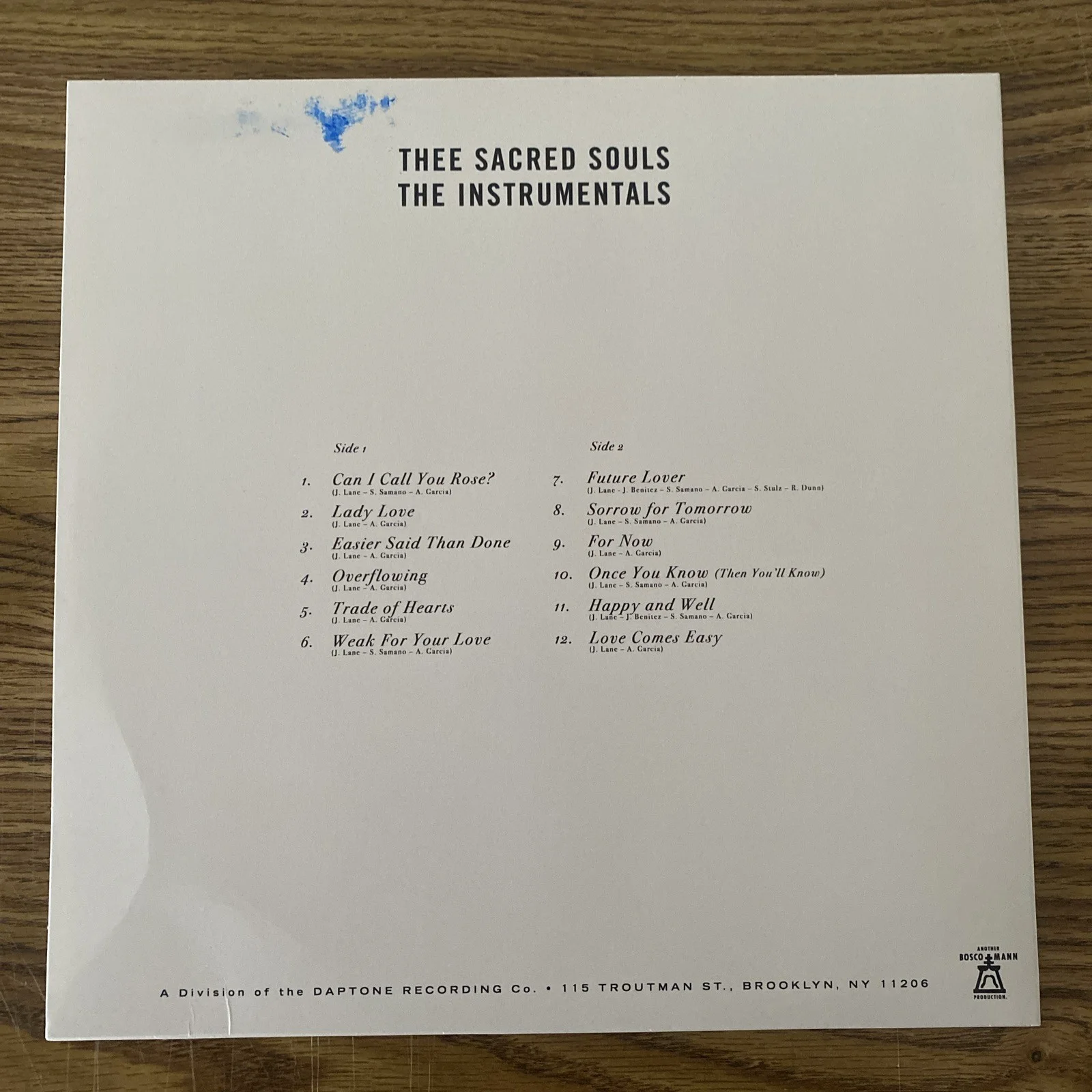 Thee Sacred Souls Band Autographed Vinyl Album ‘The Instrumentals’ Josh Lane +2, изображение 4