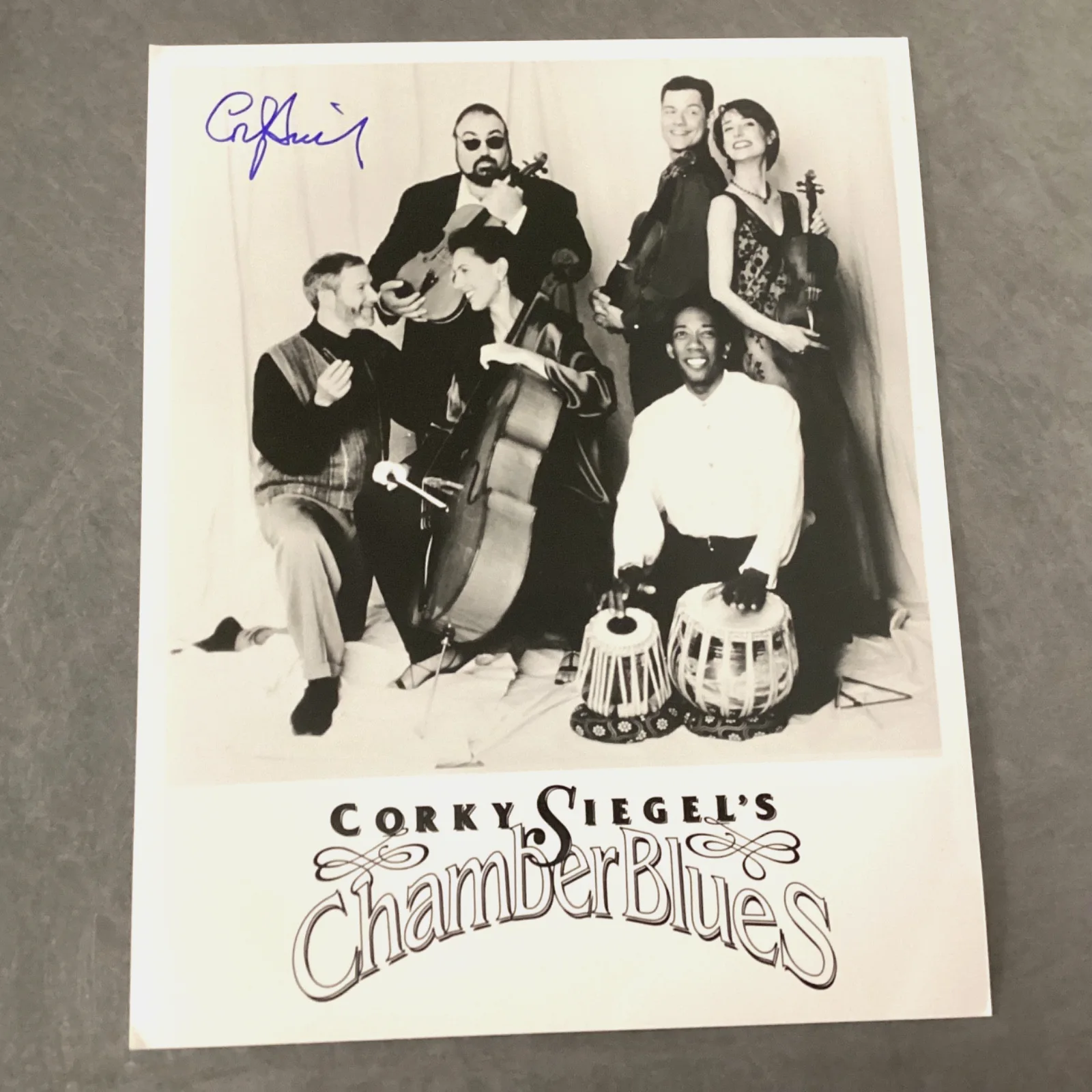 CORKY SIEGEL Signed Promo Photo Autographed Blues Legend 8x10, image 2
