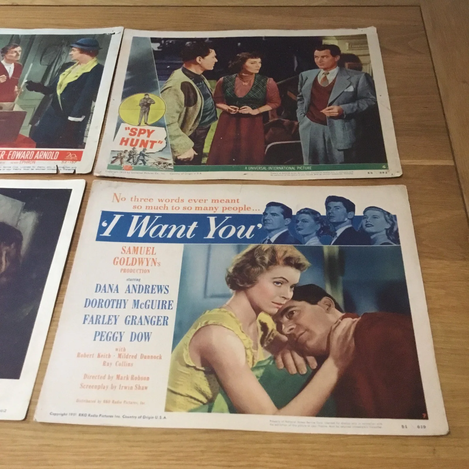Set Of 4 X Vintage Cinema Advertising Posters . Rare Group . Fast Free Shipping, изображение 4