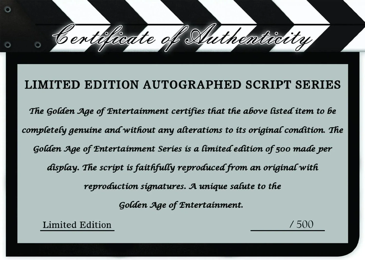Indiana Jones And The Last Crusade Limited Script Display Replica Signatures., image 3