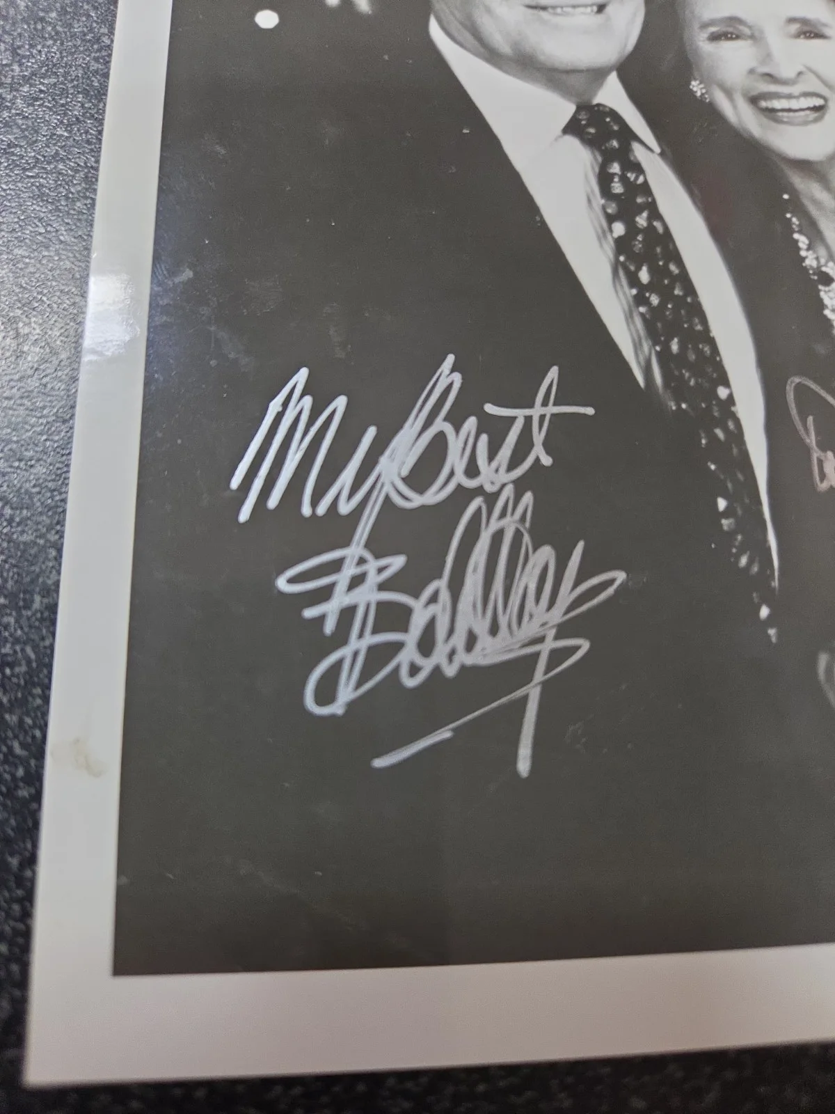 Bob Hope — Bob Hope & Dolores Hope Autograph Signed 5x7 Photo Comedian Actor, изображение 2
