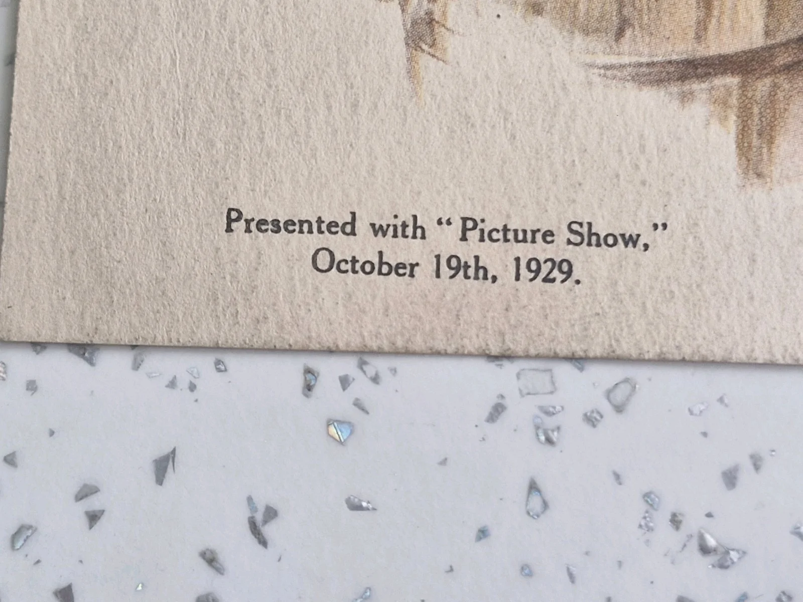 GARY COOPER/ COLLEEN MOORE -ORIGINAL PRINT INSERT " PICTURE SHOW" MAGAZINE 1929, изображение 2