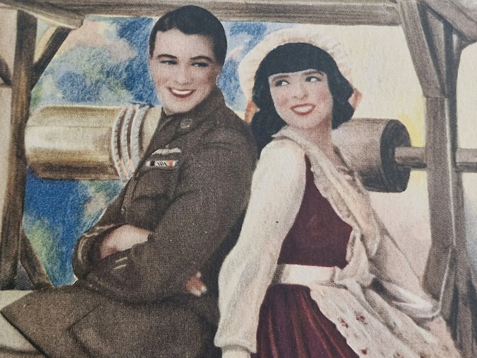 GARY COOPER/ COLLEEN MOORE -ORIGINAL PRINT INSERT " PICTURE SHOW" MAGAZINE 1929, изображение 4