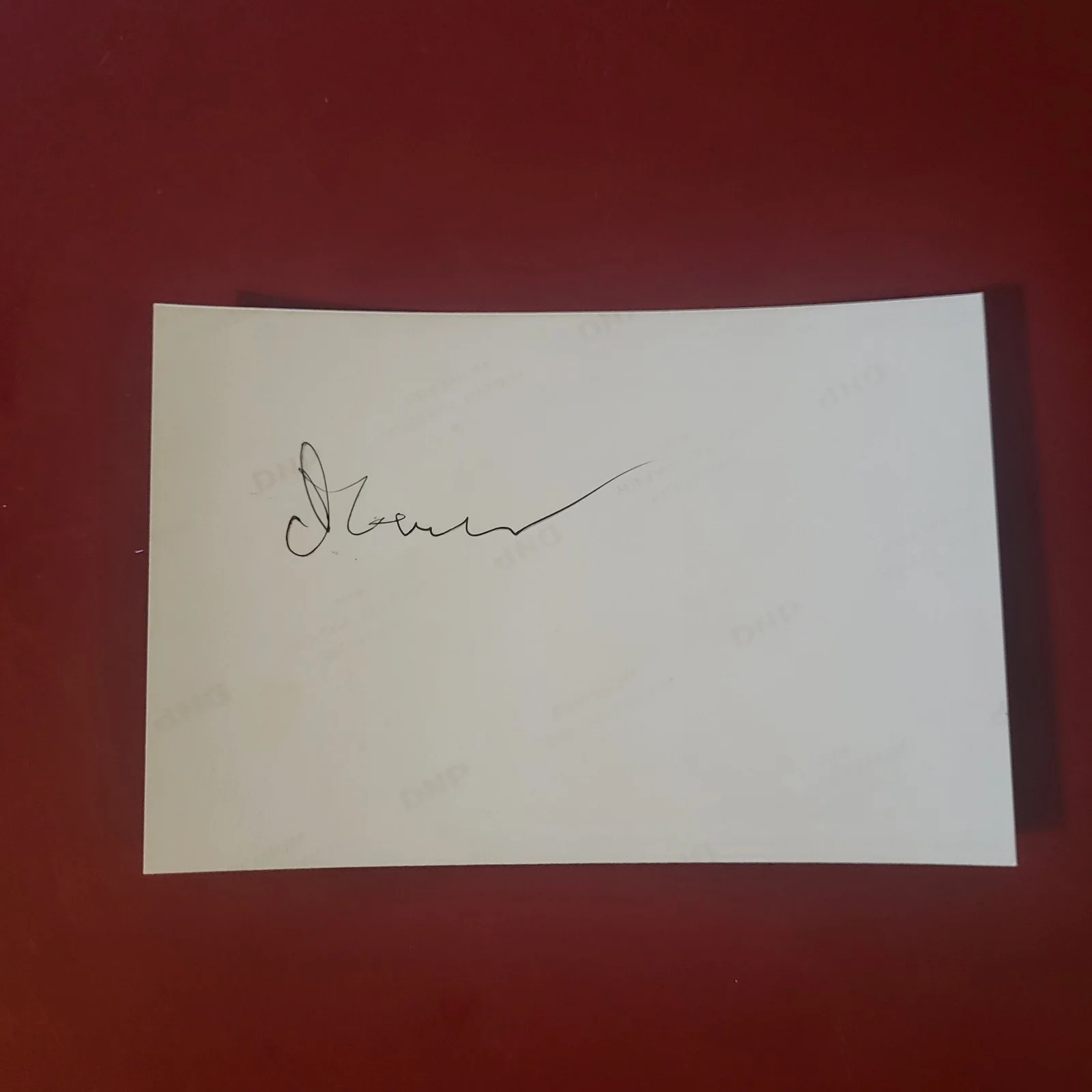 Norman Brenner — Norman Brenner Seinfeld Hand Signed 4x6 Autograph, image 3