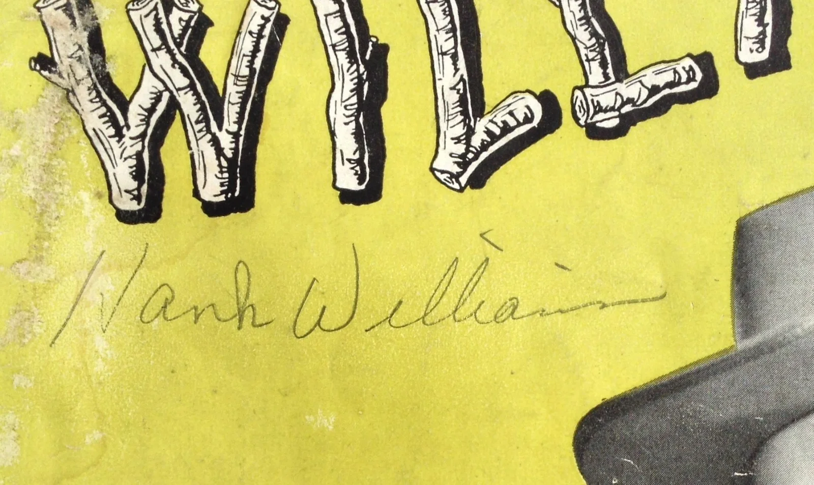 ORIGINAL HANK WILLIAMS SR. PERSONALLY SIGNED 1948 COUNTRY MUSIC FOLIO, изображение 2
