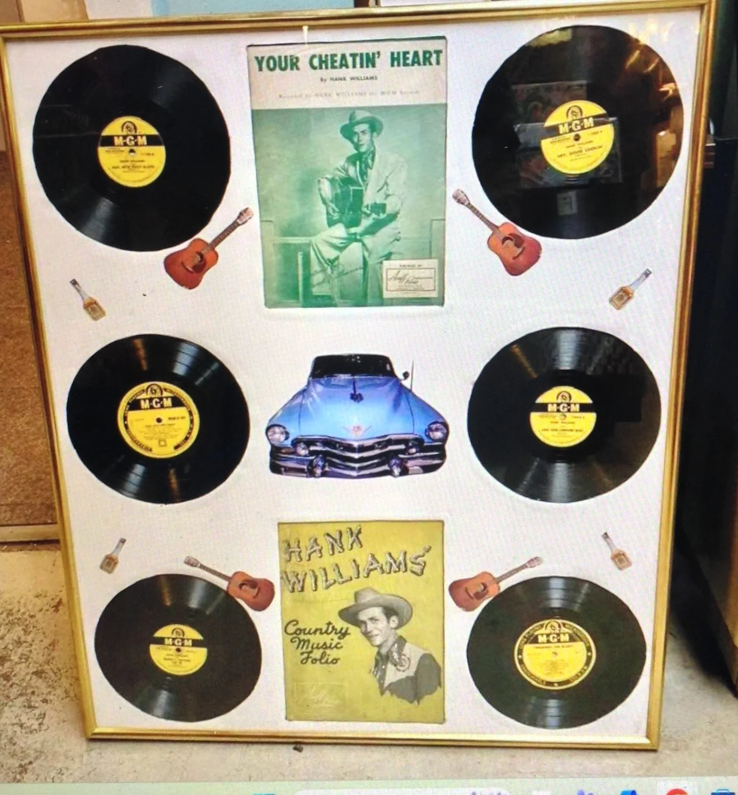 ORIGINAL HANK WILLIAMS SR. PERSONALLY SIGNED 1948 COUNTRY MUSIC FOLIO, изображение 3
