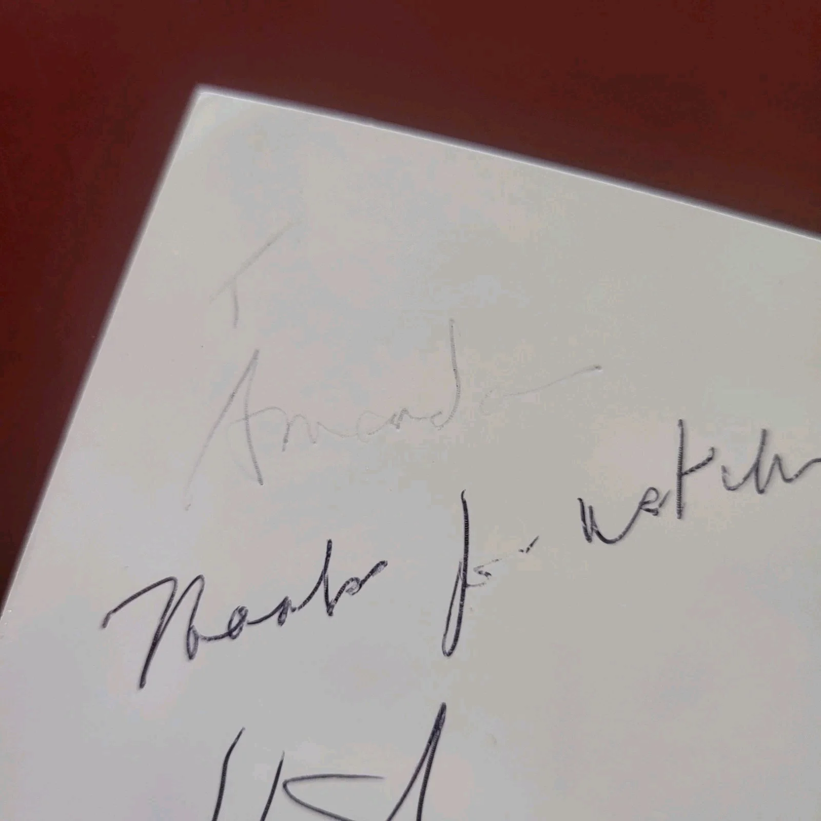 Keith Morrison — Keith Morrison Seinfeld Dateline Hand Signed 4x6 Autograph Photo, image 2