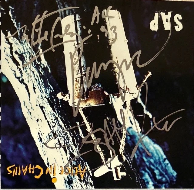 Alice In Chains : 3 CD signed autographed Dirt SAP Angry Ch JSA x3 Layne Staley, image 4