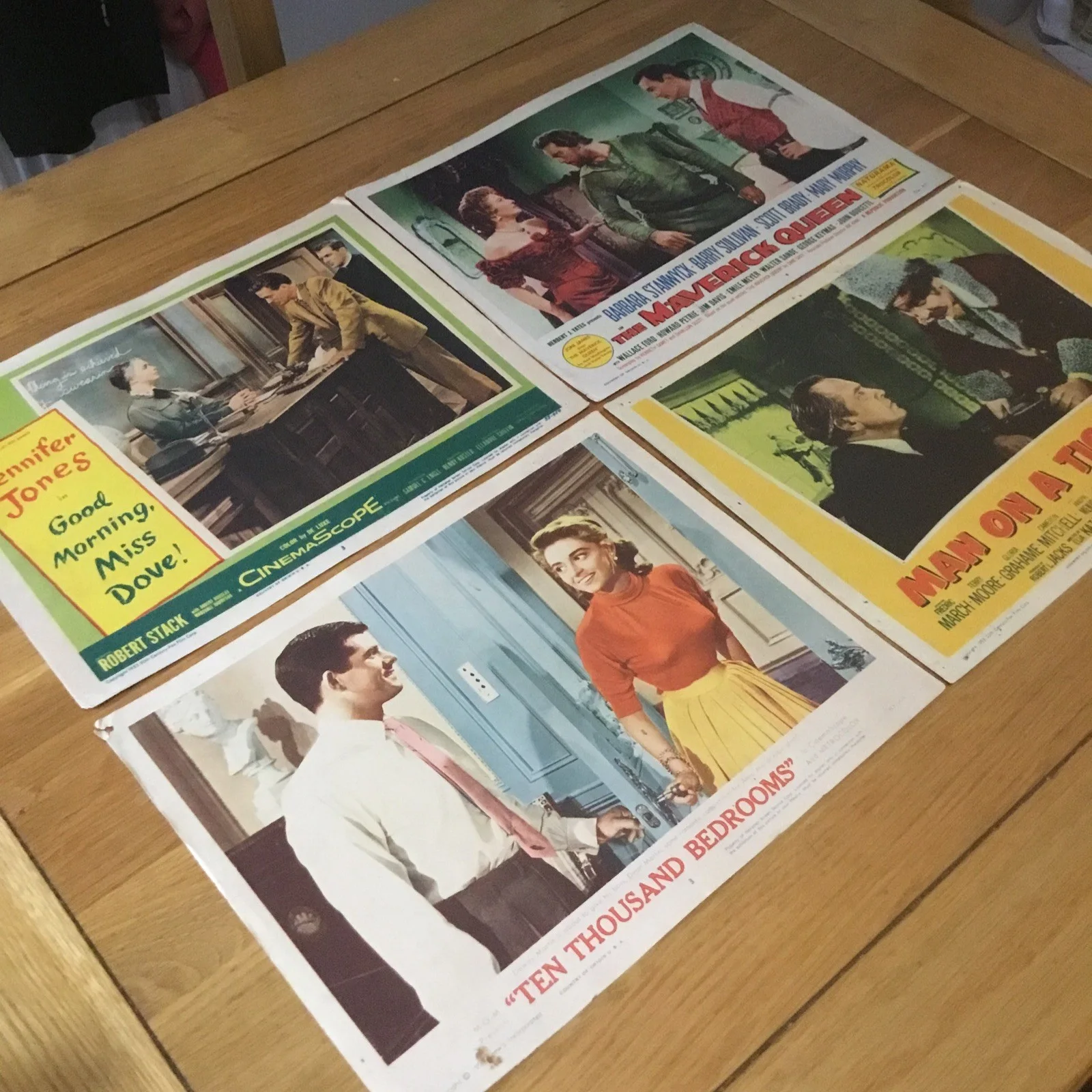 Set Of 4 X Vintage Cinema Advertising Posters . Rare Group . Fast Free Shipping, изображение 2