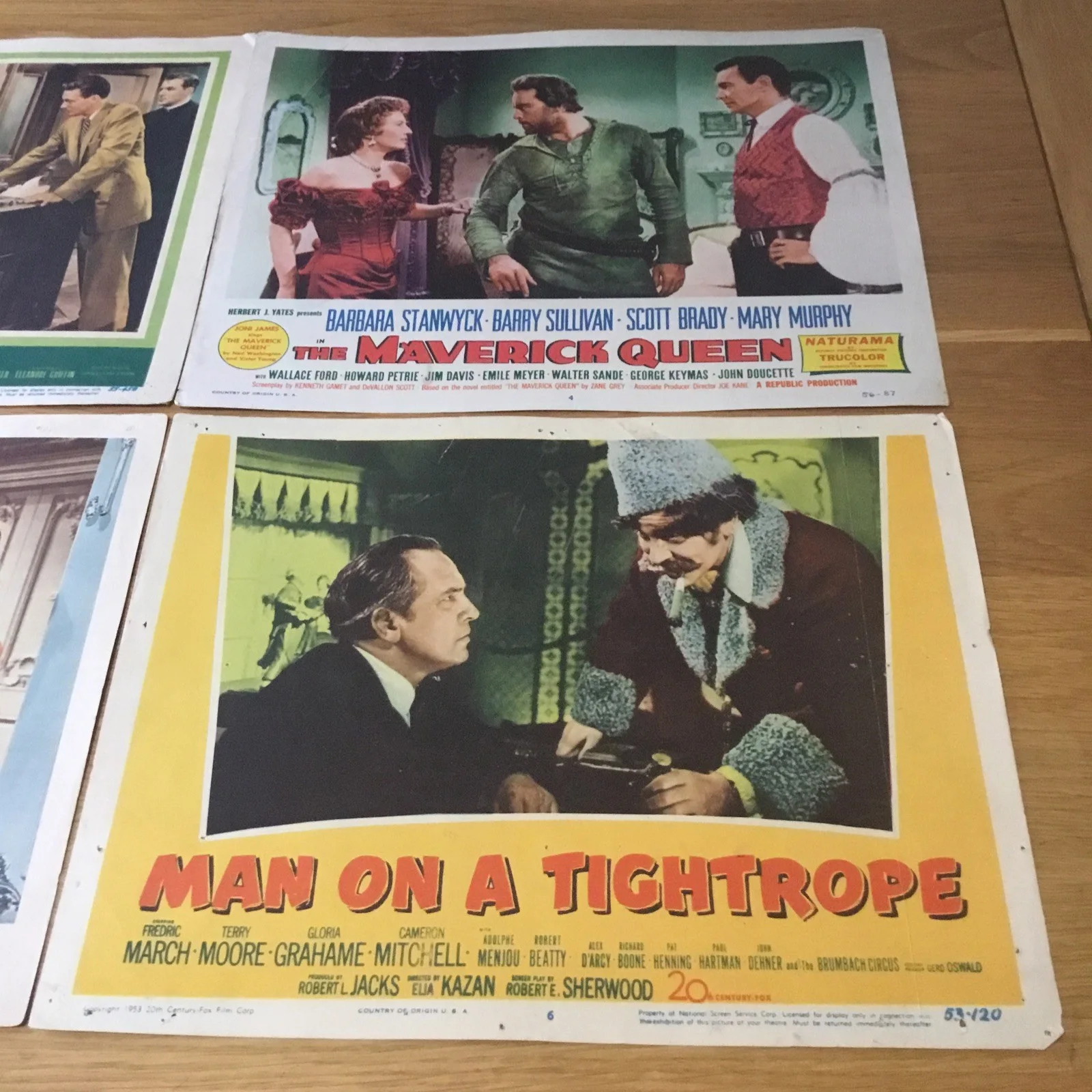 Set Of 4 X Vintage Cinema Advertising Posters . Rare Group . Fast Free Shipping, изображение 3