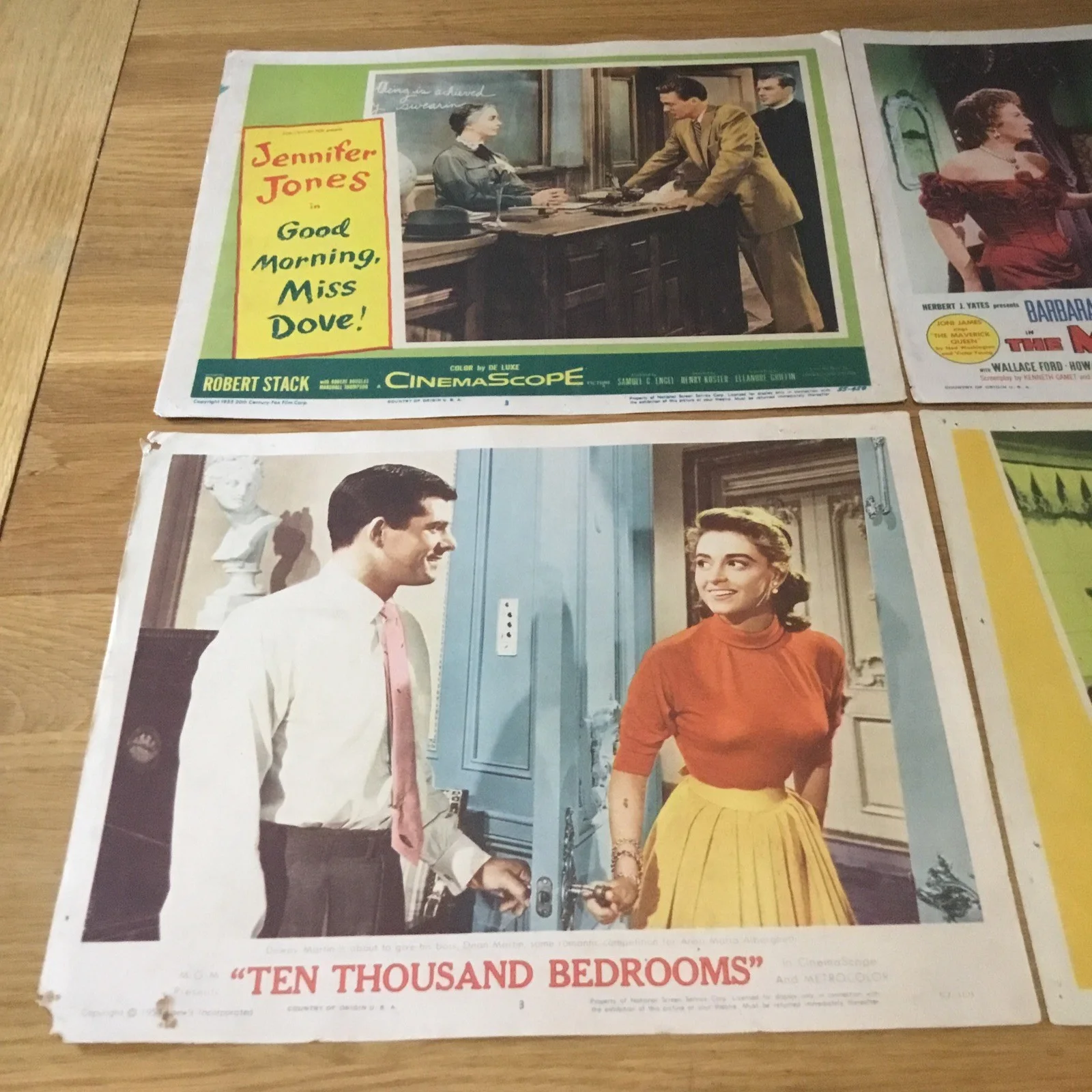 Set Of 4 X Vintage Cinema Advertising Posters . Rare Group . Fast Free Shipping, изображение 4