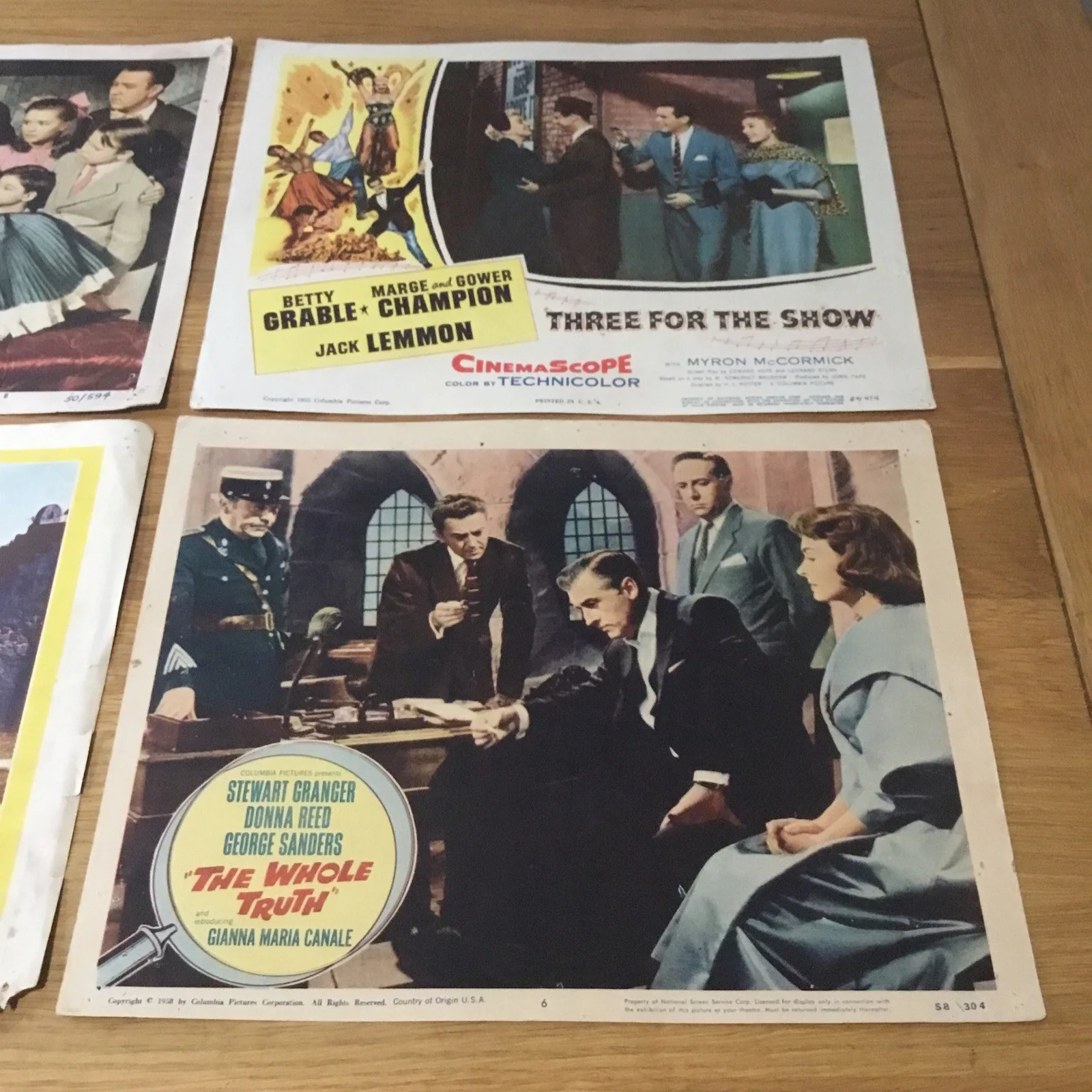 Set Of 4 X Vintage Cinema Advertising Posters . Rare Group . Fast Free Shipping, изображение 4