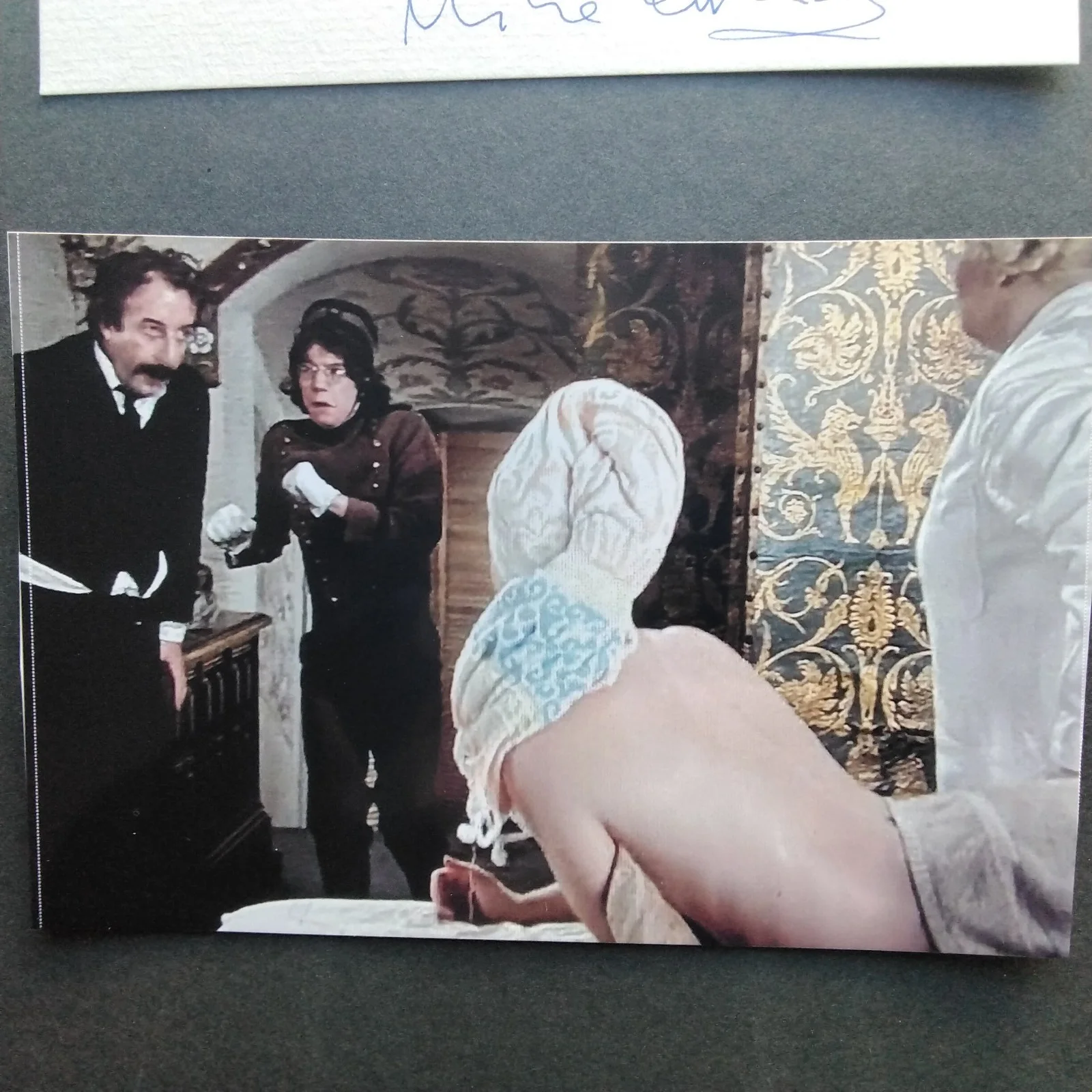 Mike Grady SIGNED 1997 Note Photo Movie TV Actor Pink Panther Sherlock Holmes, изображение 5