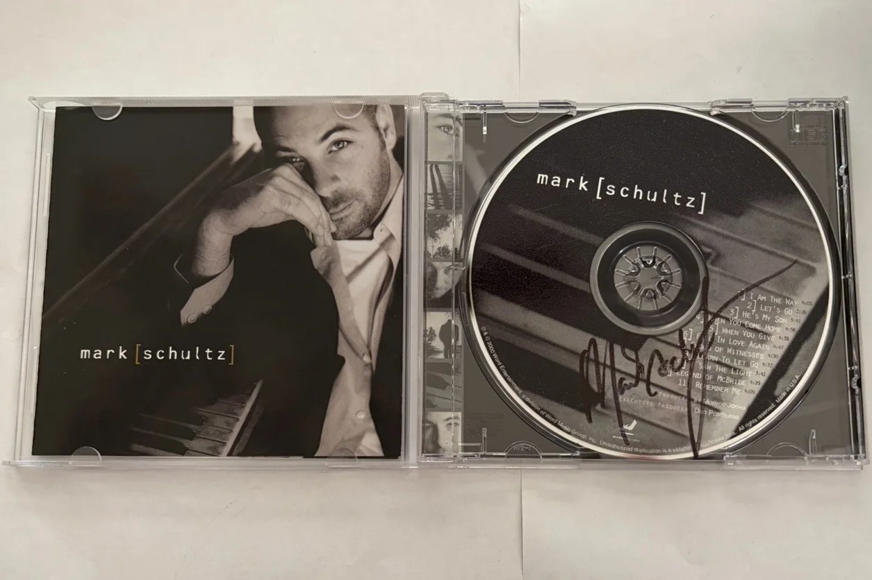 Mark Schultz Signed CD Photo Lot Song Cinema Stories & Songs + Lincoln Brewster, изображение 2