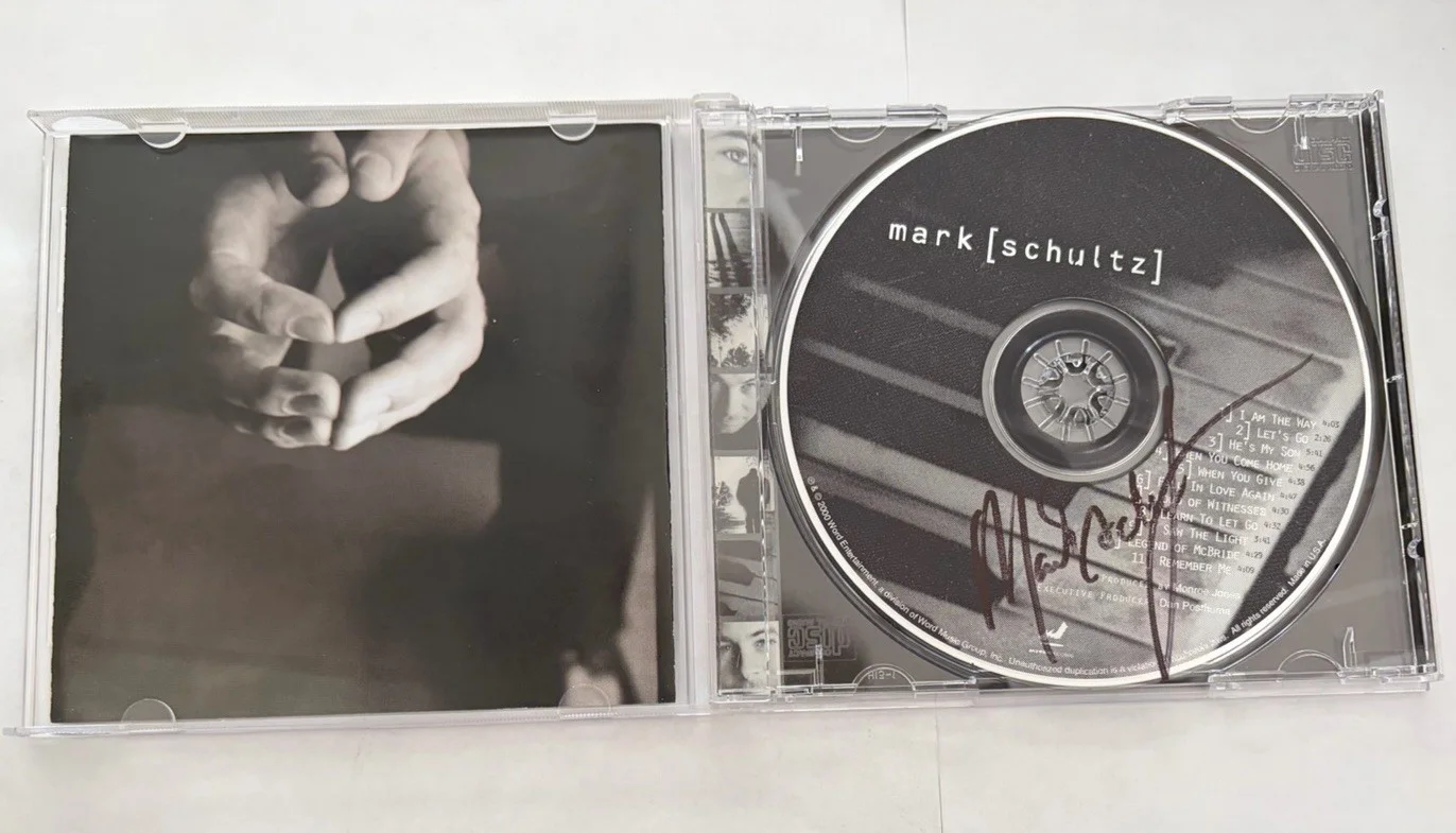 Mark Schultz Signed CD Photo Lot Song Cinema Stories & Songs + Lincoln Brewster, изображение 5