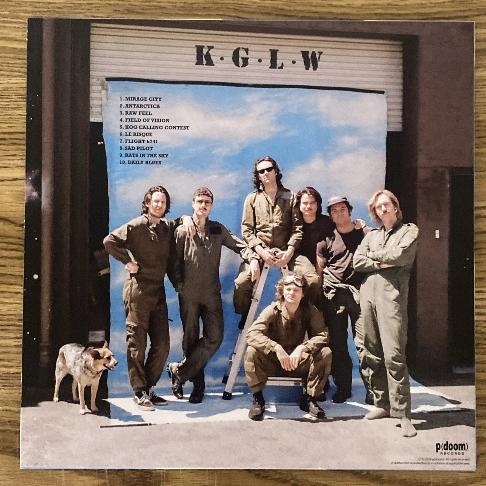 King Gizzard & The Lizard Wizard Band Autographed Vinyl Album Flight b741, изображение 3