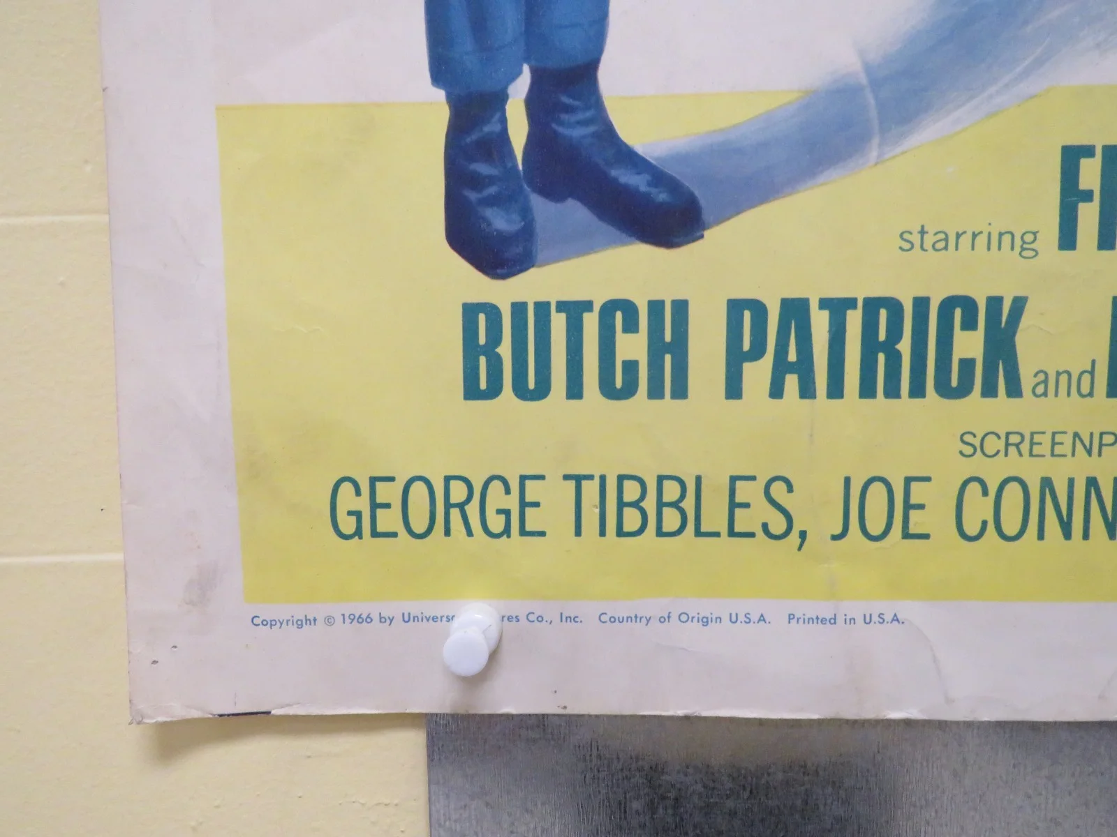 Signed Butch Patrick Munster Go Home The Munsters 1996 Movie 22x28 Poster RLD, изображение 4