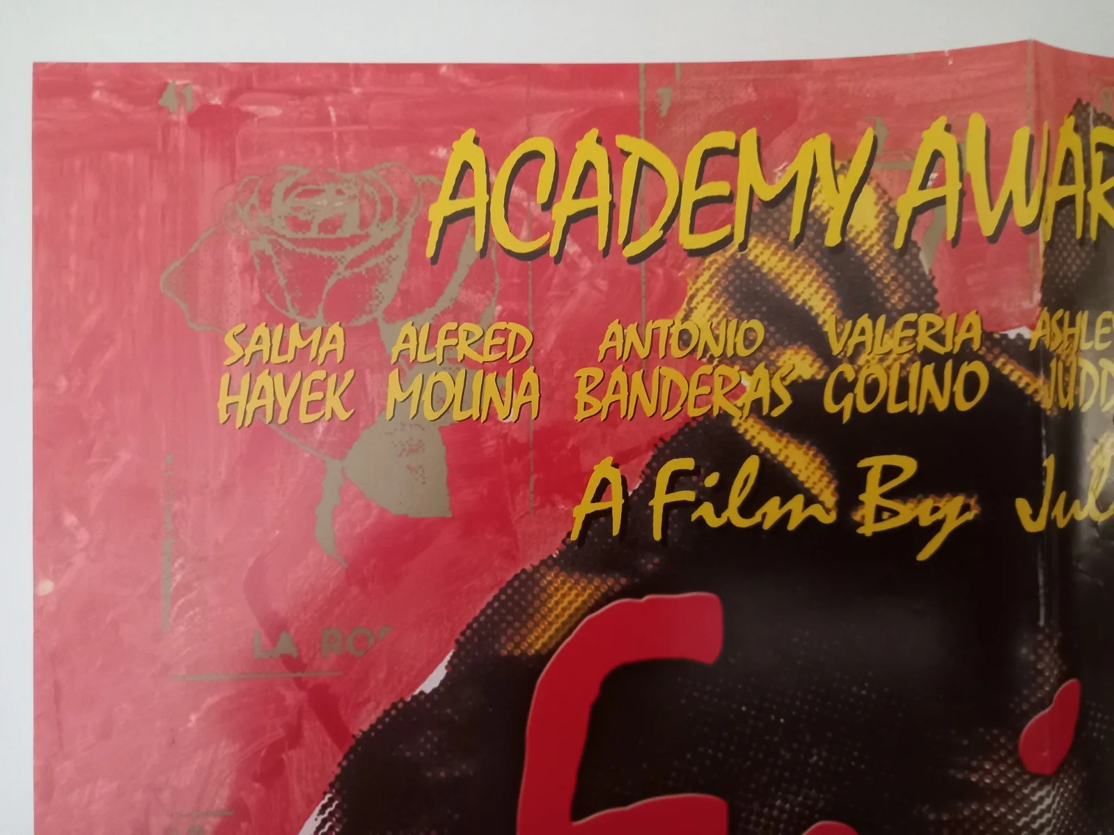 ORIGINAL, 'FRIDA', UK VIDEO STORE PROMO POSTER( 2002 ). 59 CM X 42 CM., изображение 3