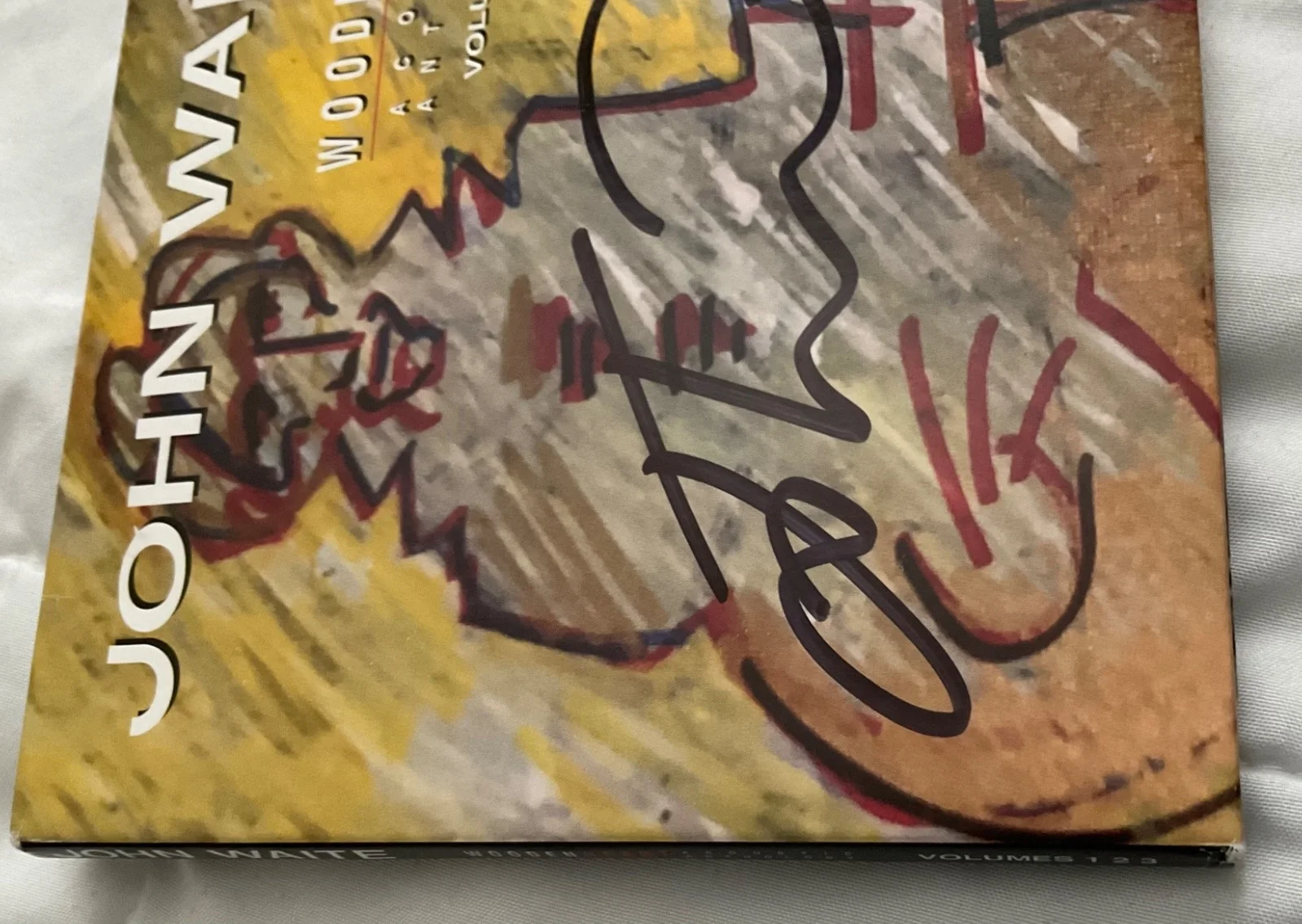 John Waite Signed Wooden Heart CD Acoustic Anthology Volumes 1 2 3, изображение 2
