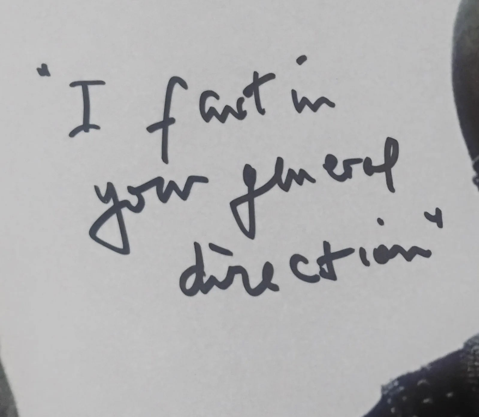 John Cleese Hand Signed Autograph Quote 8x10 Photo COA - NO US TARIFFS, image 3
