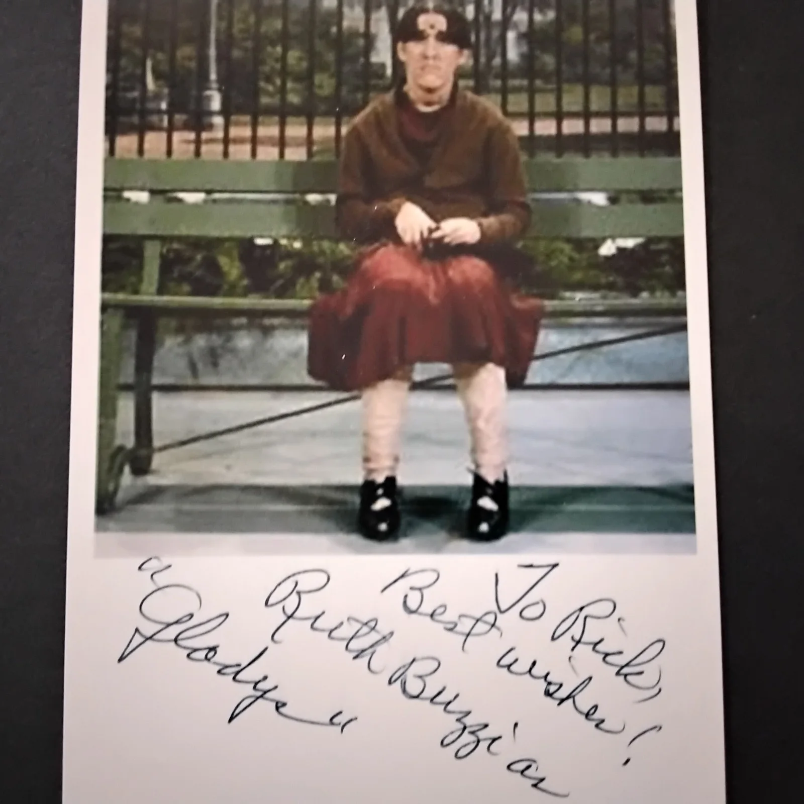 Ruth Buzzi SIGNED Photo Movie TV Actress Laugh In Dean Martin Comedy Gladys, изображение 2