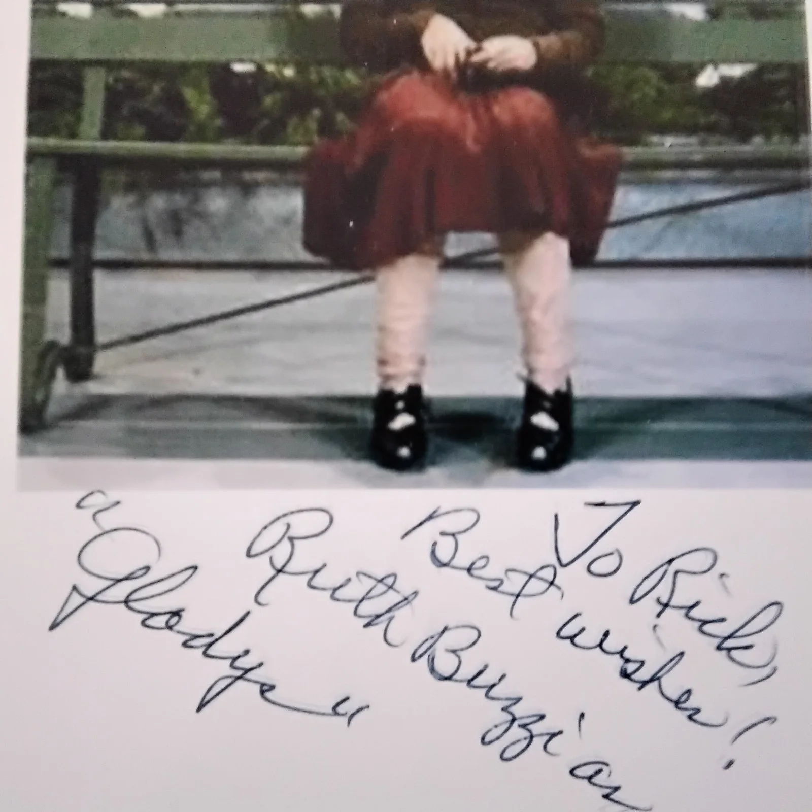 Ruth Buzzi SIGNED Photo Movie TV Actress Laugh In Dean Martin Comedy Gladys, изображение 3