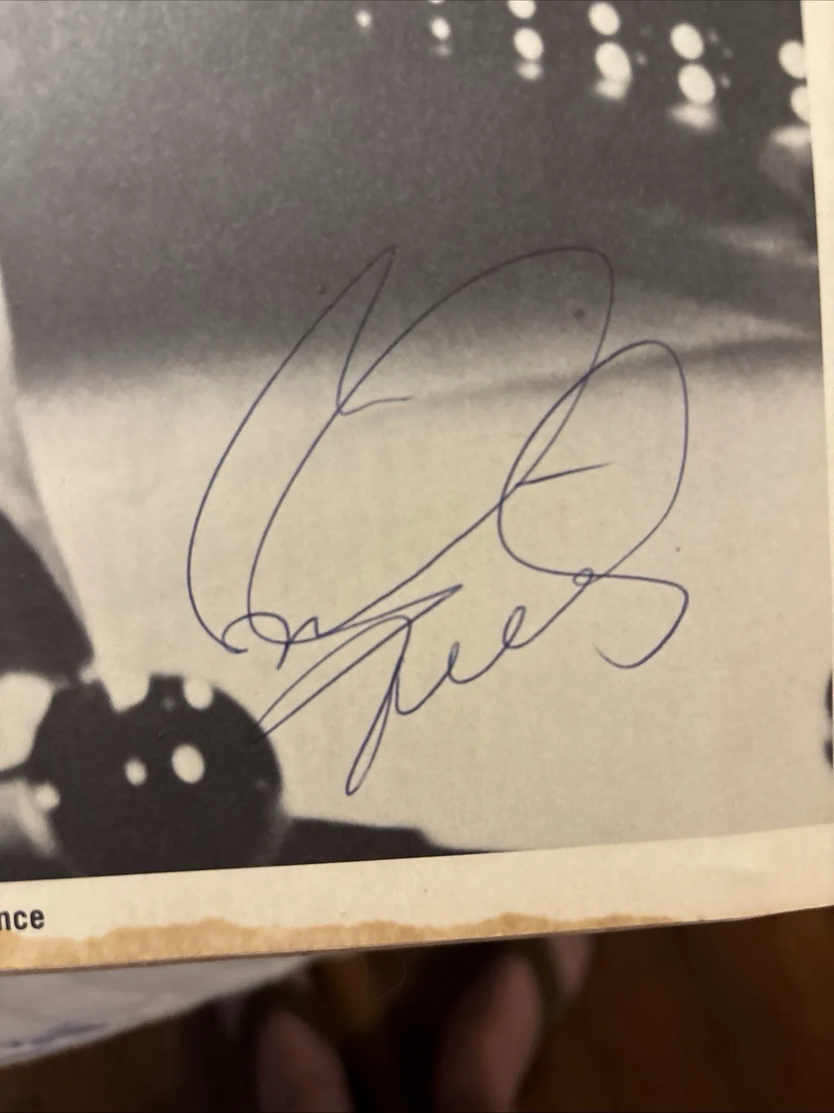 Conway Twitty Signed Autograph Poster In Magazine, image 2