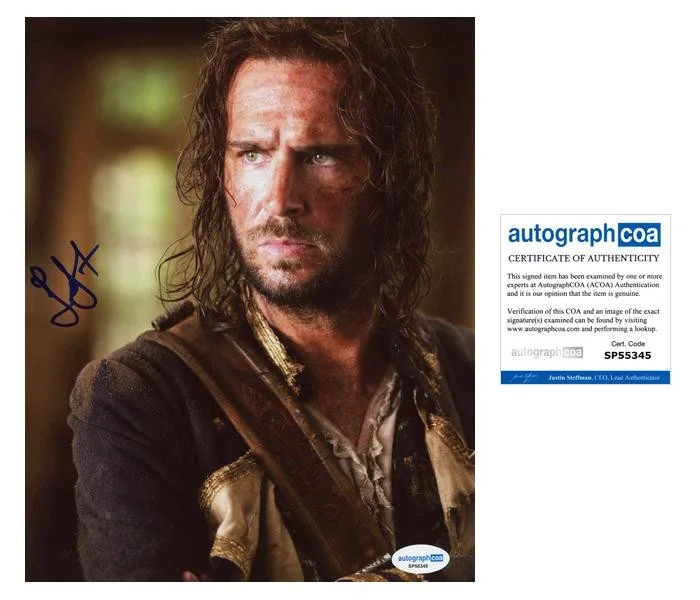 Jack Davenport — Jack Davenport "Pirates of the Caribbean" AUTOGRAPH Signed 8x10 Photo B ACOA