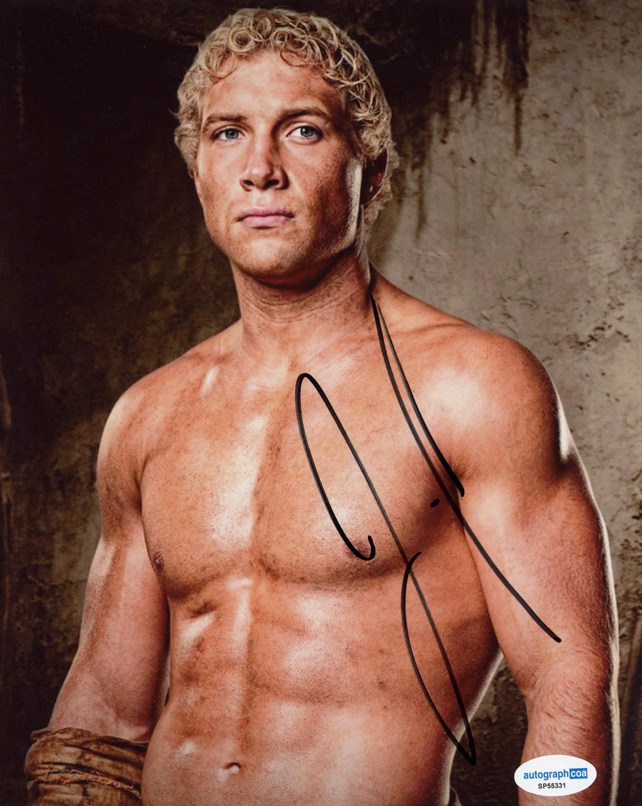 Jai Courtney — Jai Courtney "Spartacus: Blood and Sand" AUTOGRAPH Signed Varro 8x10 Photo ACOA, изображение 2