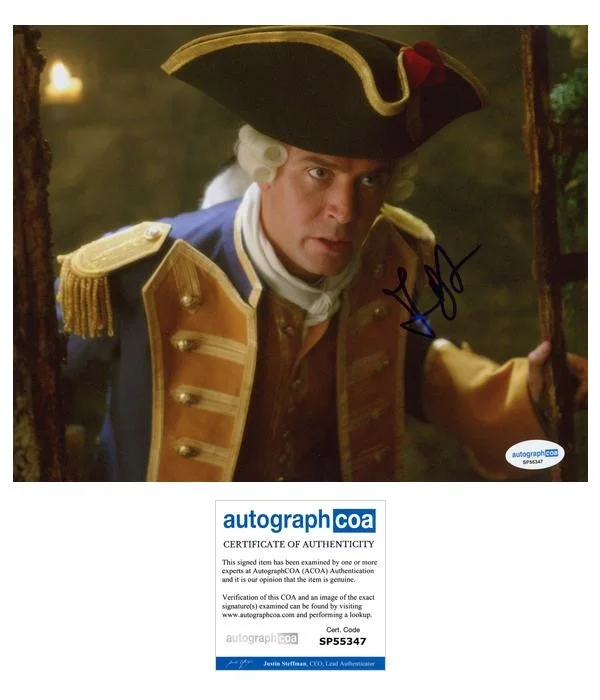 Jack Davenport — Jack Davenport "Pirates of the Caribbean" AUTOGRAPH Signed 8x10 Photo C ACOA