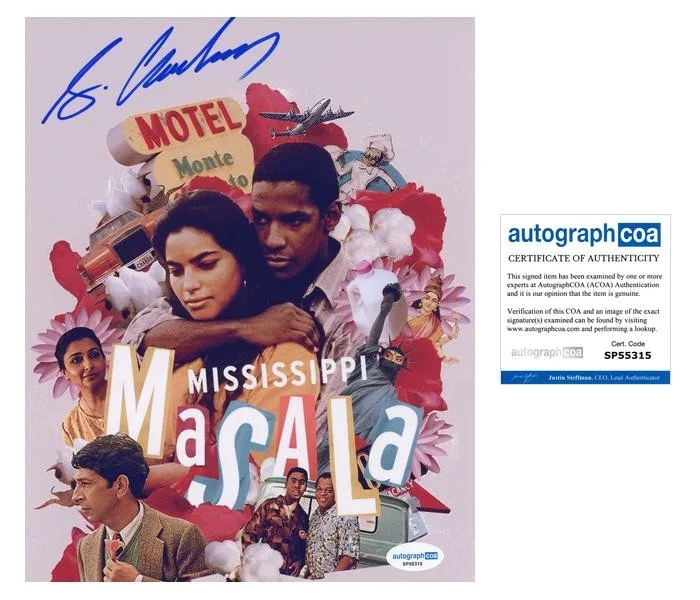 Sarita Choudhury — Sarita Choudhury "Mississippi Masala" AUTOGRAPH Signed 'Mina' 8x10 Photo C ACOA