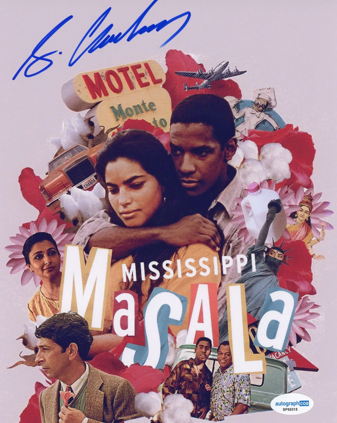 Sarita Choudhury — Sarita Choudhury "Mississippi Masala" AUTOGRAPH Signed 'Mina' 8x10 Photo C ACOA, изображение 2