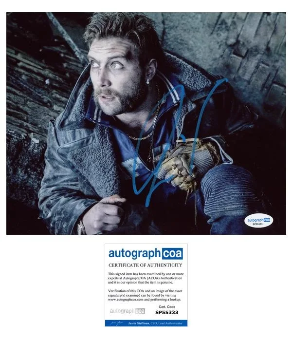 Jai Courtney — Jai Courtney "Suicide Squad" AUTOGRAPH Signed 'Boomerang' 8x10 Photo G ACOA