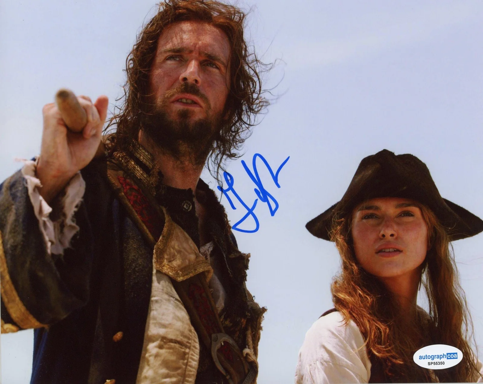 Jack Davenport — Jack Davenport "Pirates of the Caribbean" AUTOGRAPH Signed 8x10 Photo D ACOA, изображение 2