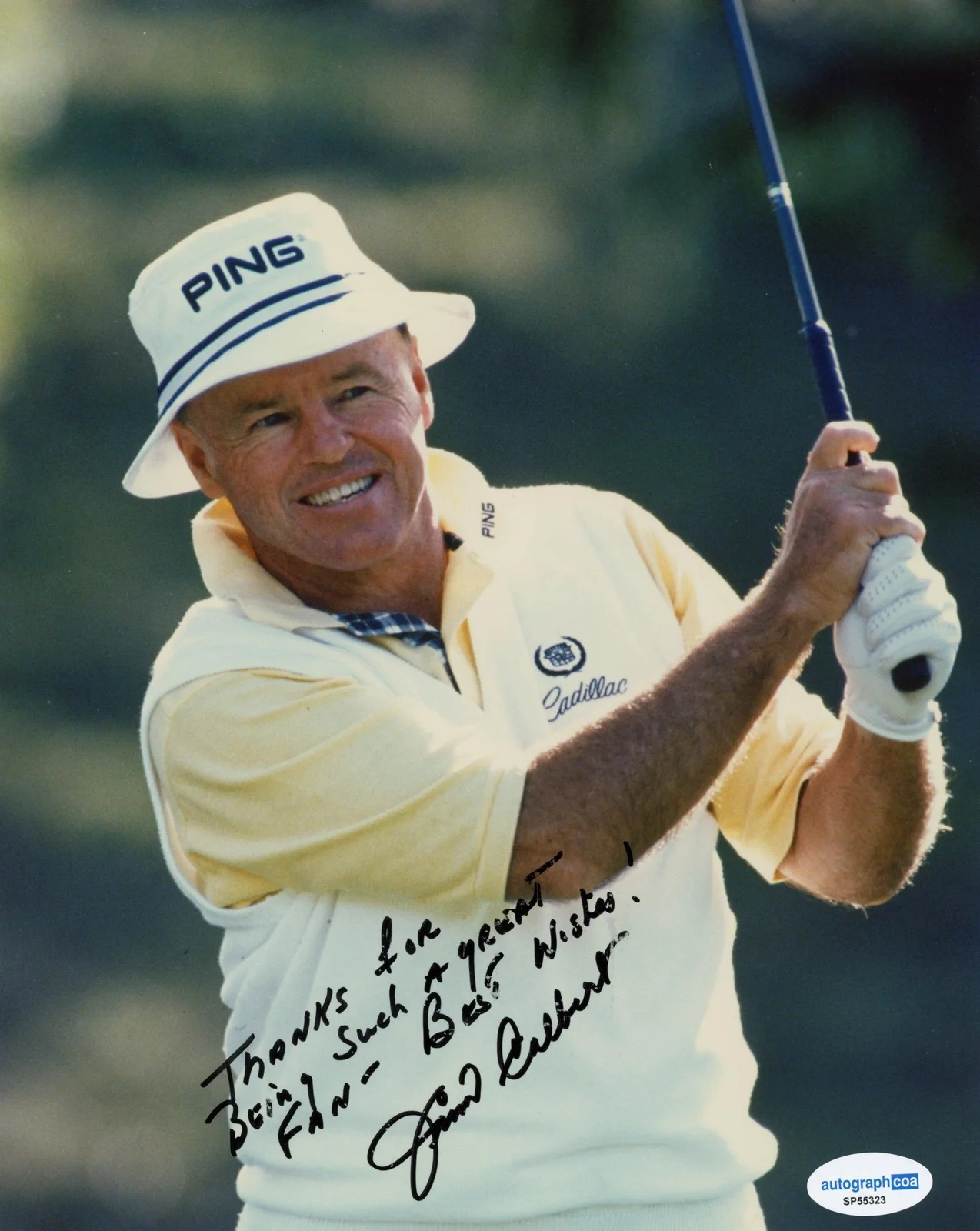Jim Colbert — Jim Colbert AUTOGRAPH Signed PGA Golf Autographed 8x10 Photo ACOA, image 2