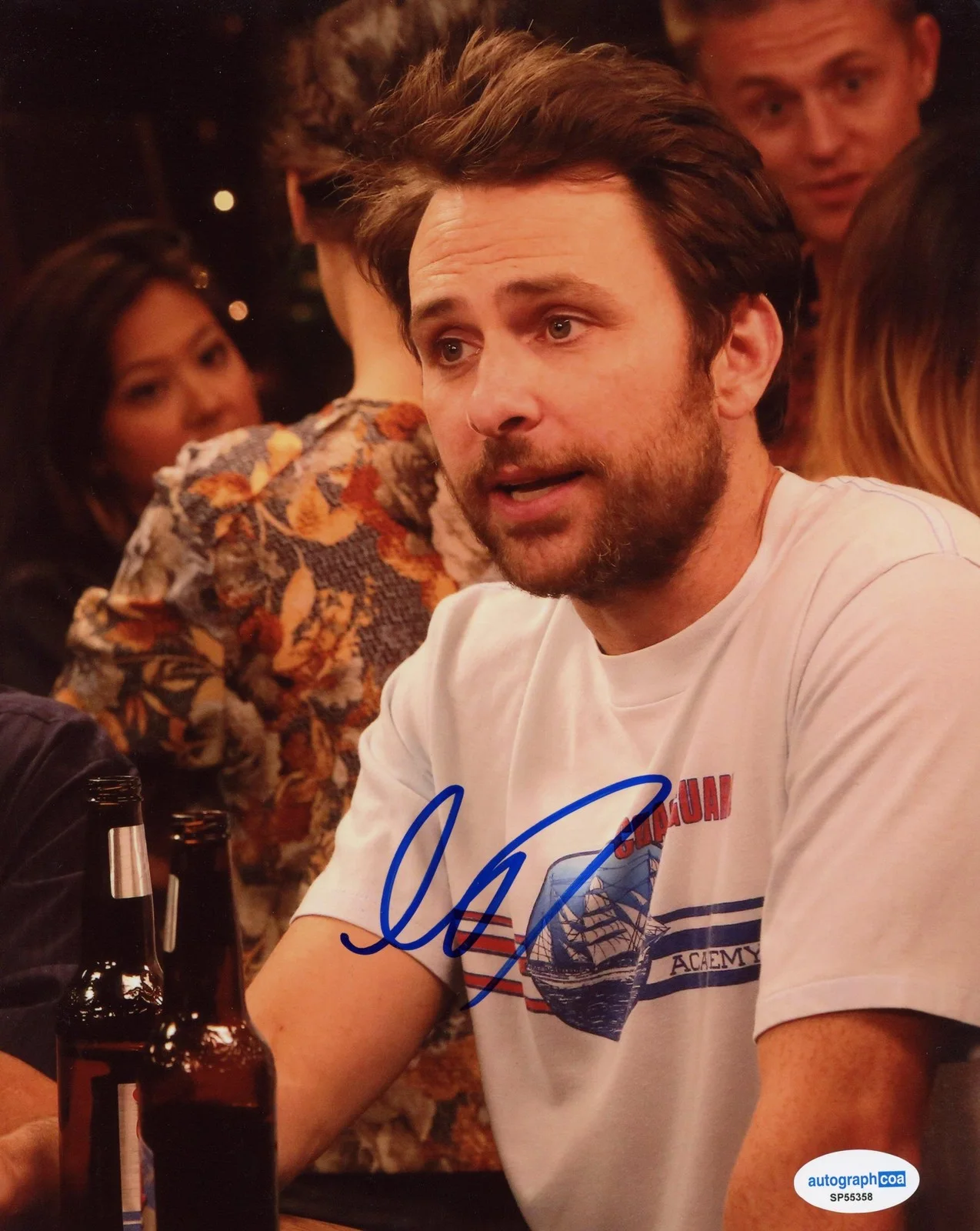 Charlie Day — Charlie Day "It's Always Sunny in Philadelphia" SIGNED 8x10 Photo B ACOA, изображение 2