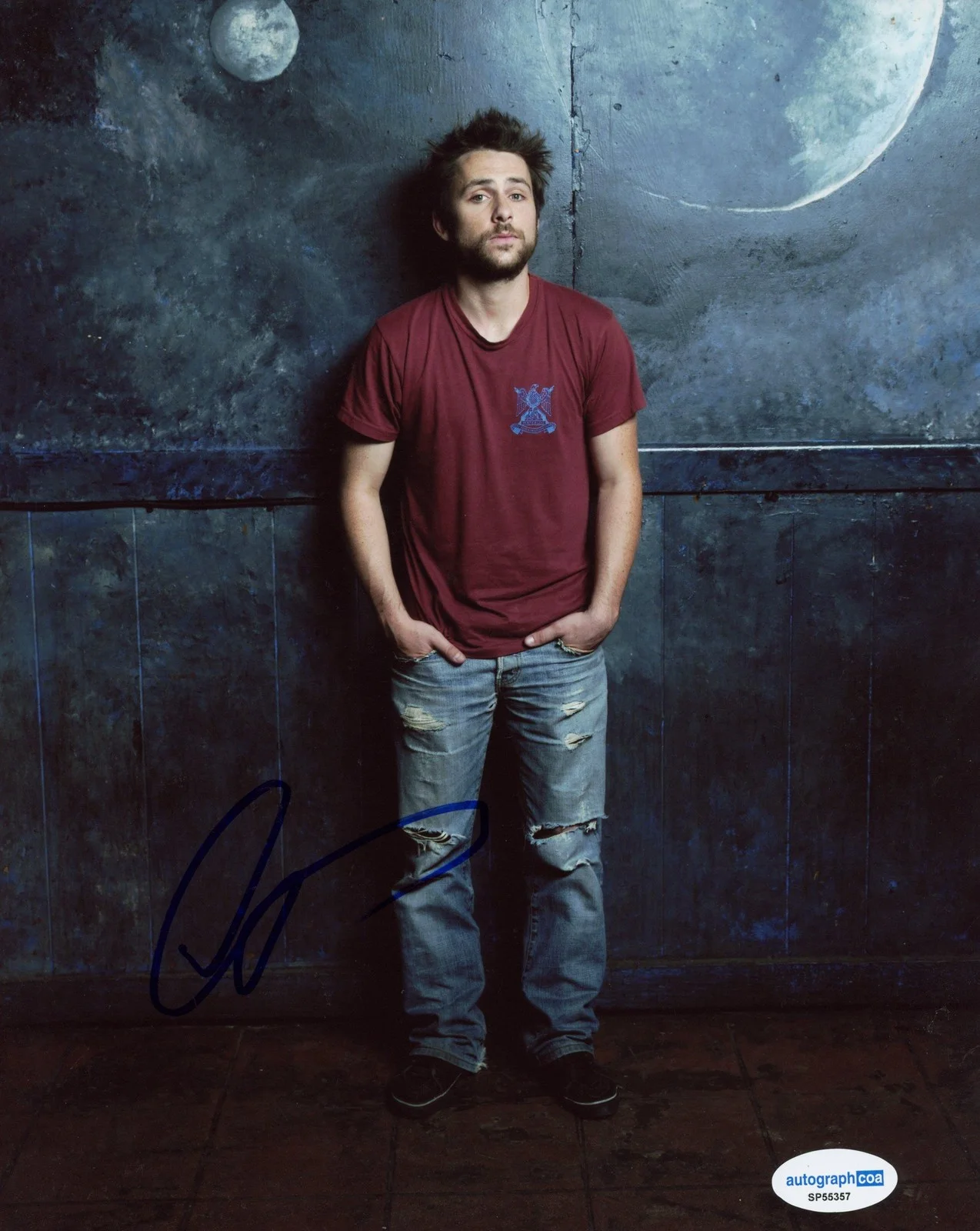 Charlie Day — Charlie Day "It's Always Sunny in Philadelphia" AUTOGRAPH Signed 8x10 Photo ACOA, image 2