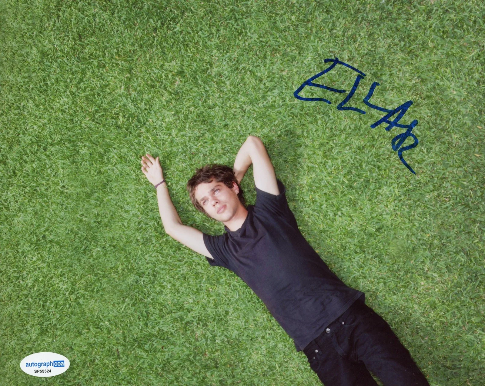 Ellar Coltrane — Ellar Coltrane "Boyhood" AUTOGRAPH Signed Autographed 'Mason' 8x10 Photo ACOA, изображение 2