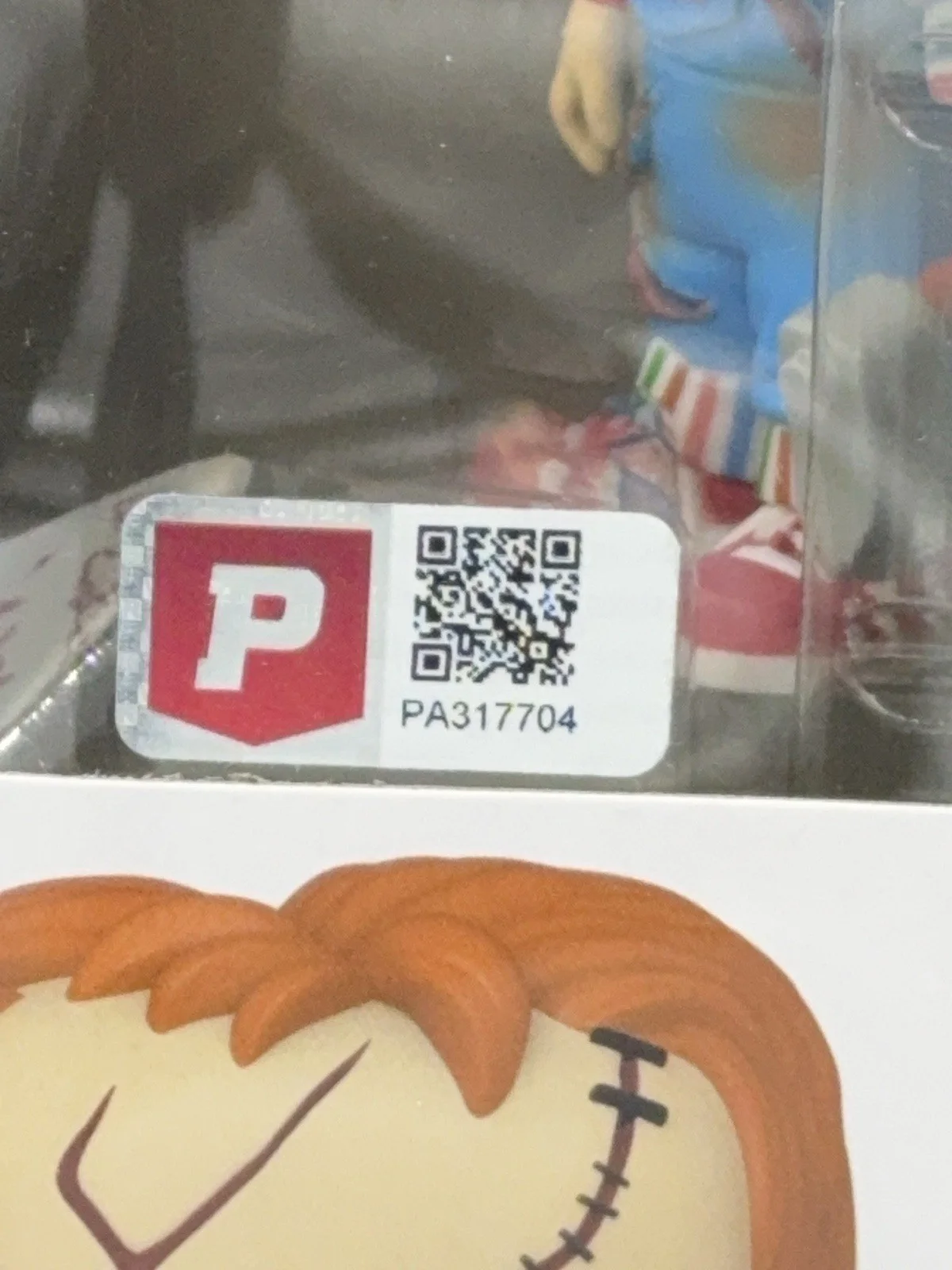 Funko Pop! #1249 Chucky Signed and Inscr Alex Vincent with Pristine COA PA317704, image 5