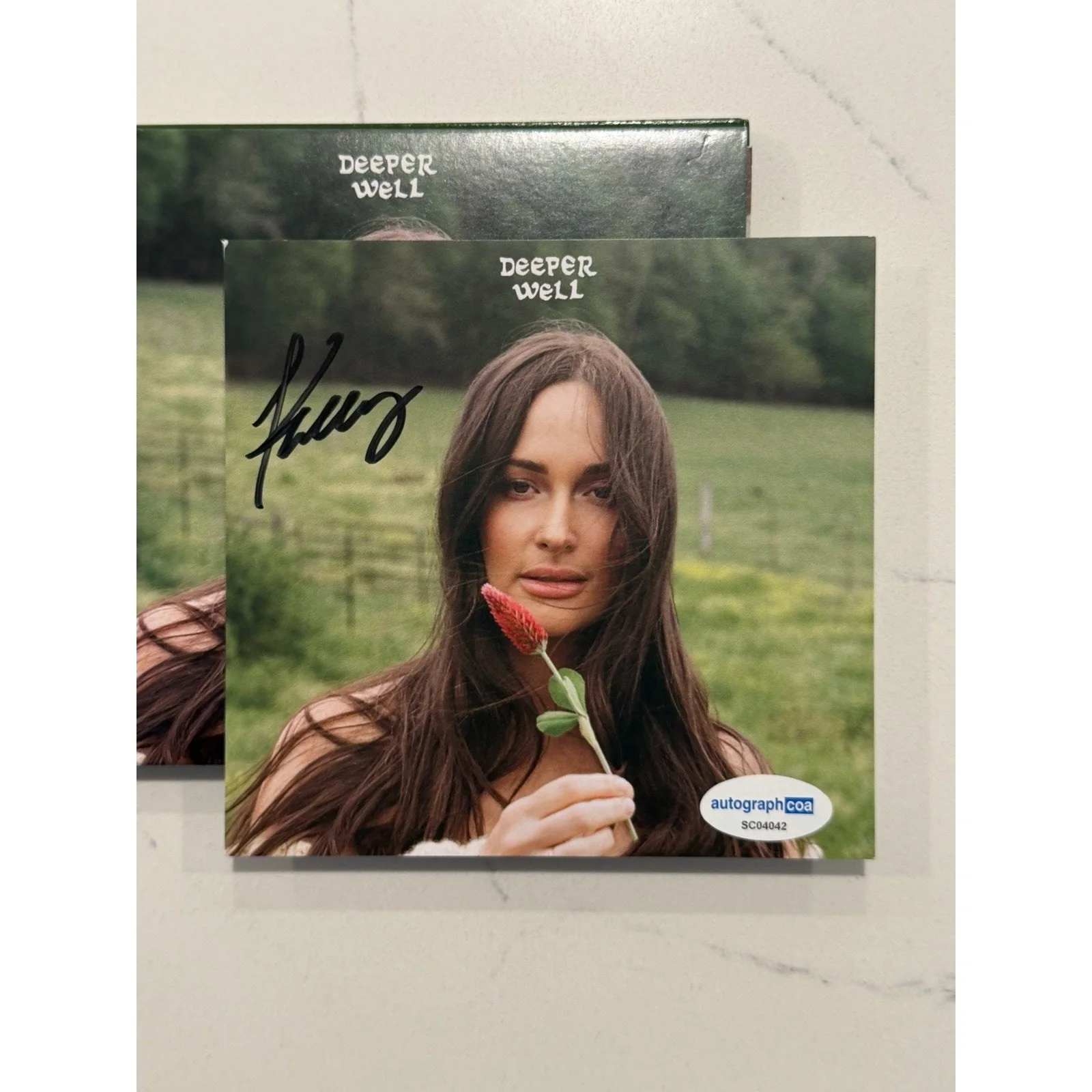 Kacey Musgraves SIGNED Autographed Deeper Well CD COA ACOA #2, image 3