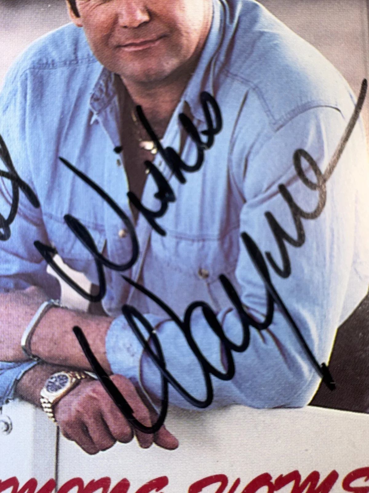 Wayne Newton hand signed cassette tape Coming Home, image 2