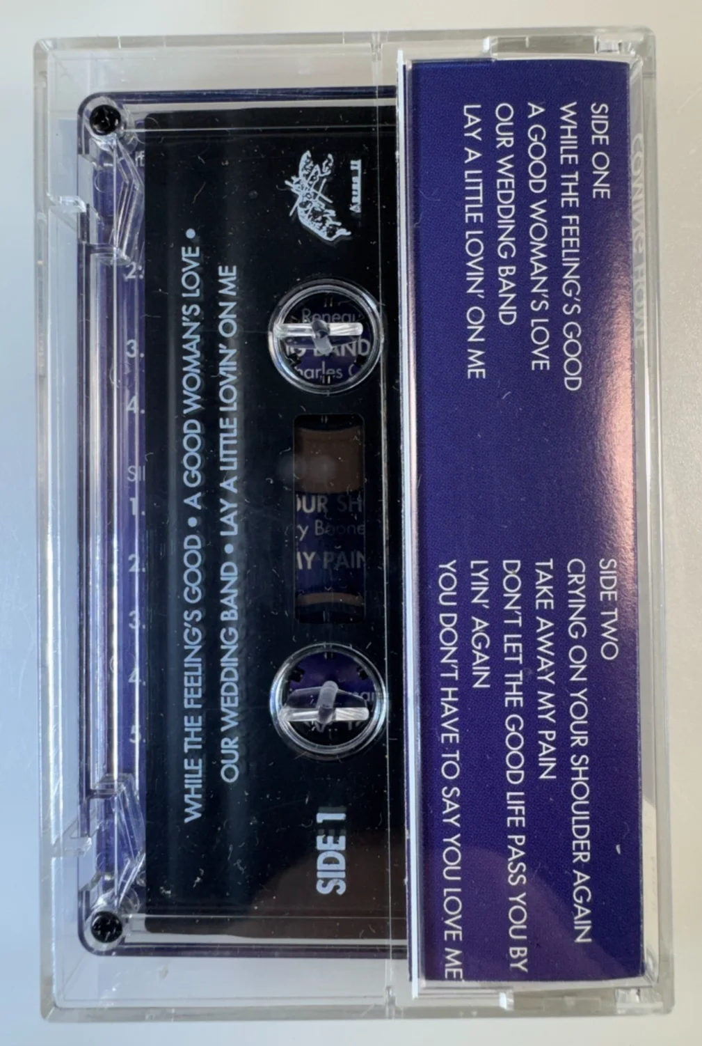 Wayne Newton hand signed cassette tape Coming Home, image 3