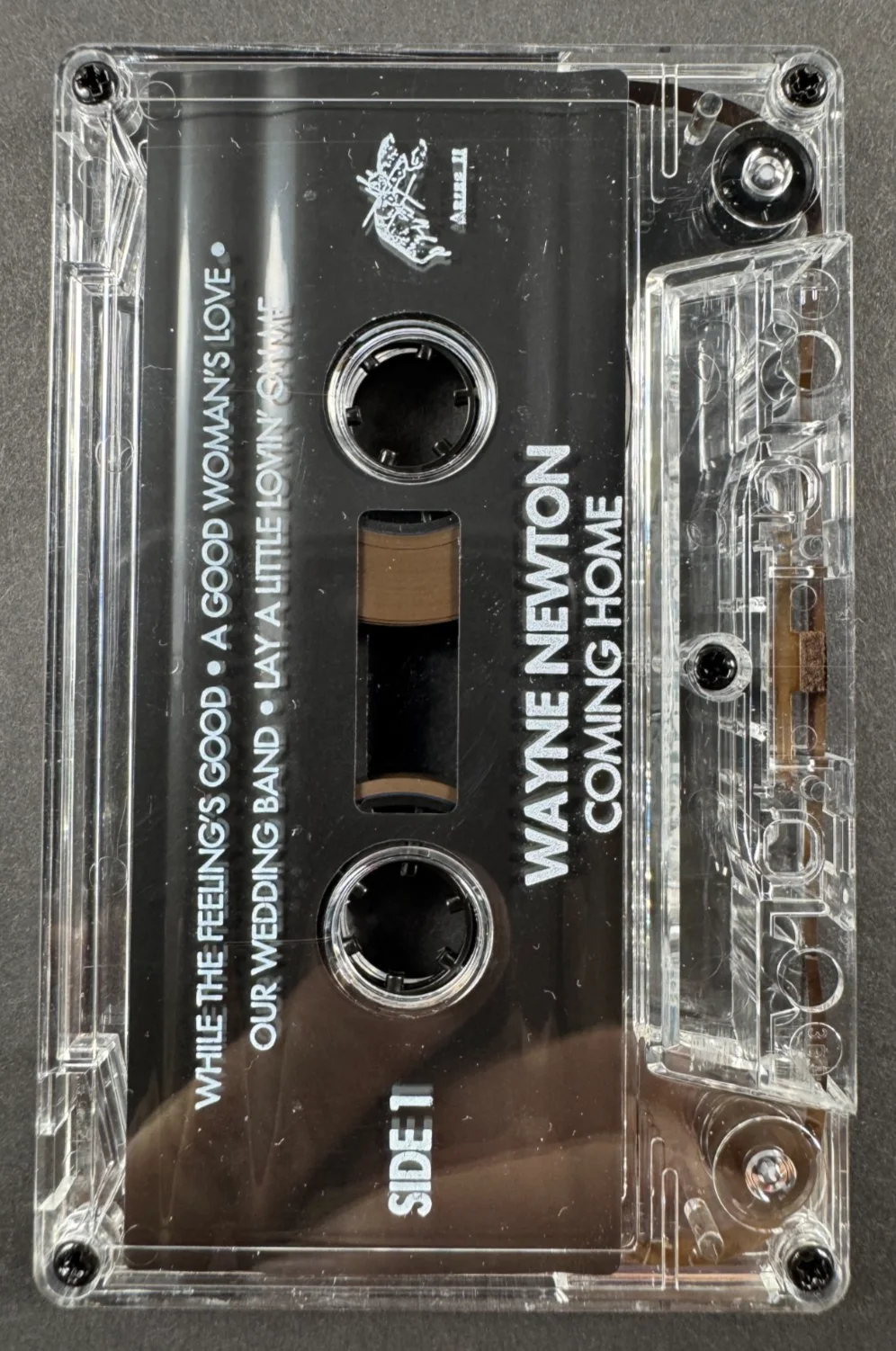 Wayne Newton hand signed cassette tape Coming Home, image 4