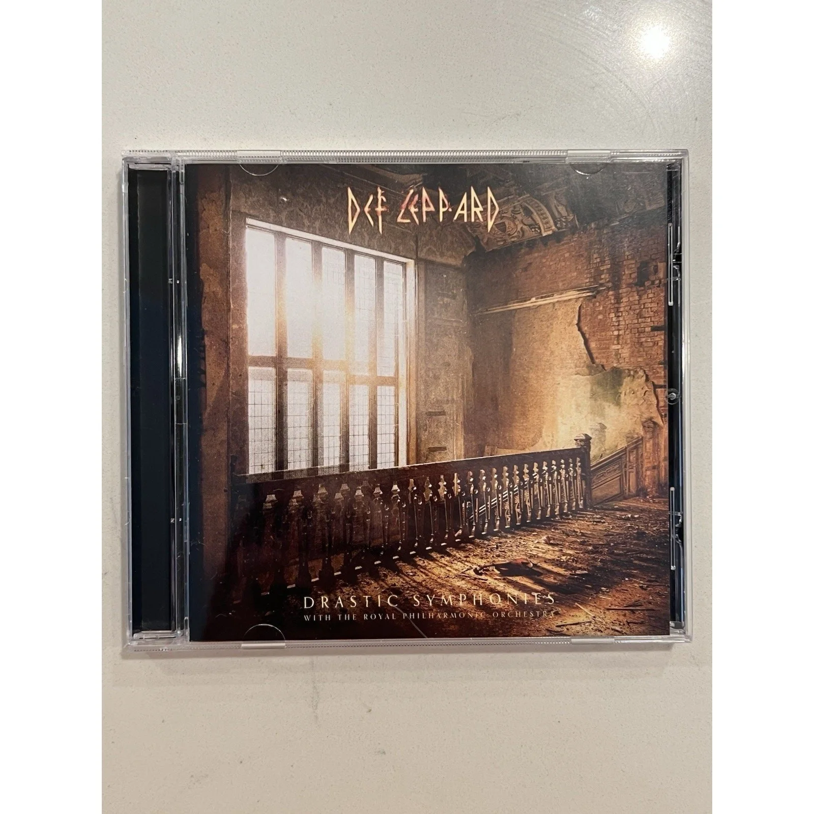 Def Leppard SIGNED Drastic Symphonies CD Autographed ACOA Authenticated #5, image 2