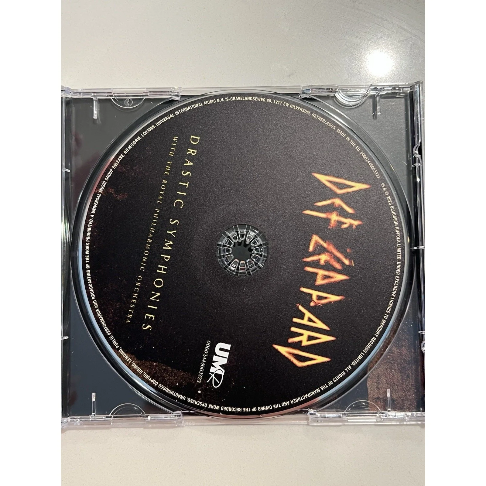 Def Leppard SIGNED Drastic Symphonies CD Autographed ACOA Authenticated #5, image 4
